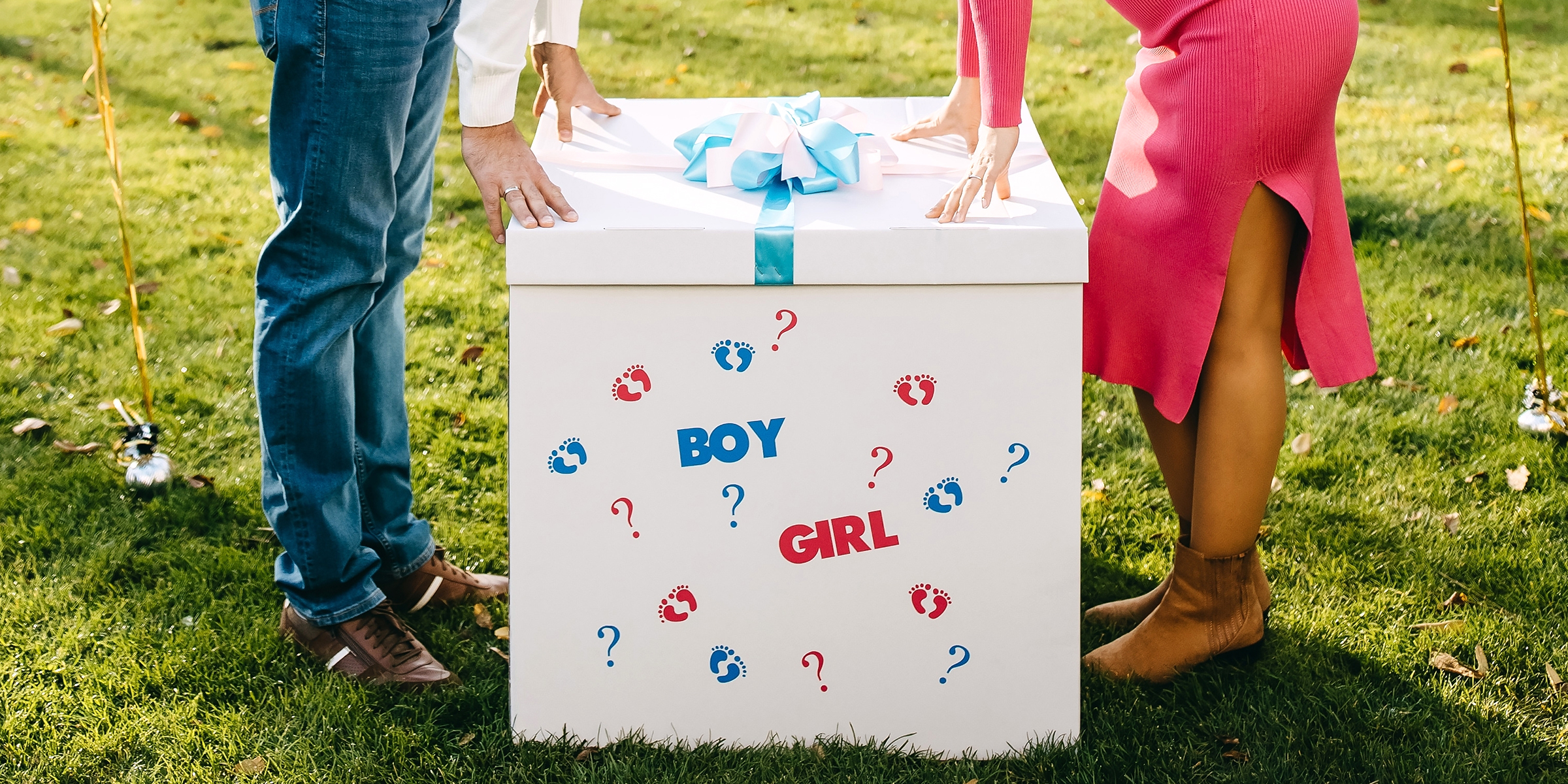 Eine riesige weiße Box für eine Gender-Reveal-Party | Quelle: Shutterstock