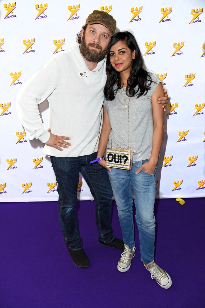 Christian Ulmen und seine Frau Collien Ulmen-Fernandes besuchen am 9. Juni 2018 in Köln die Eröffnung der Tanzschule „Bamschool“ von Julien Bam | Quelle: Getty Images