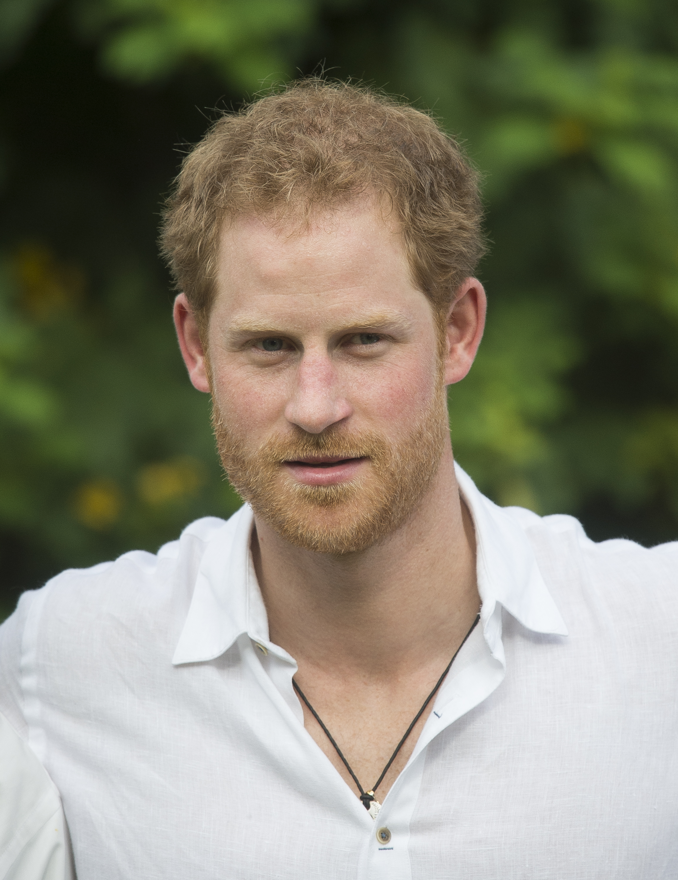 Prinz Harry besucht am 22. November 2016 den Victoria Park Botanical Gardens in Barbuda, Antigua und Barbuda. | Quellen: Getty Images