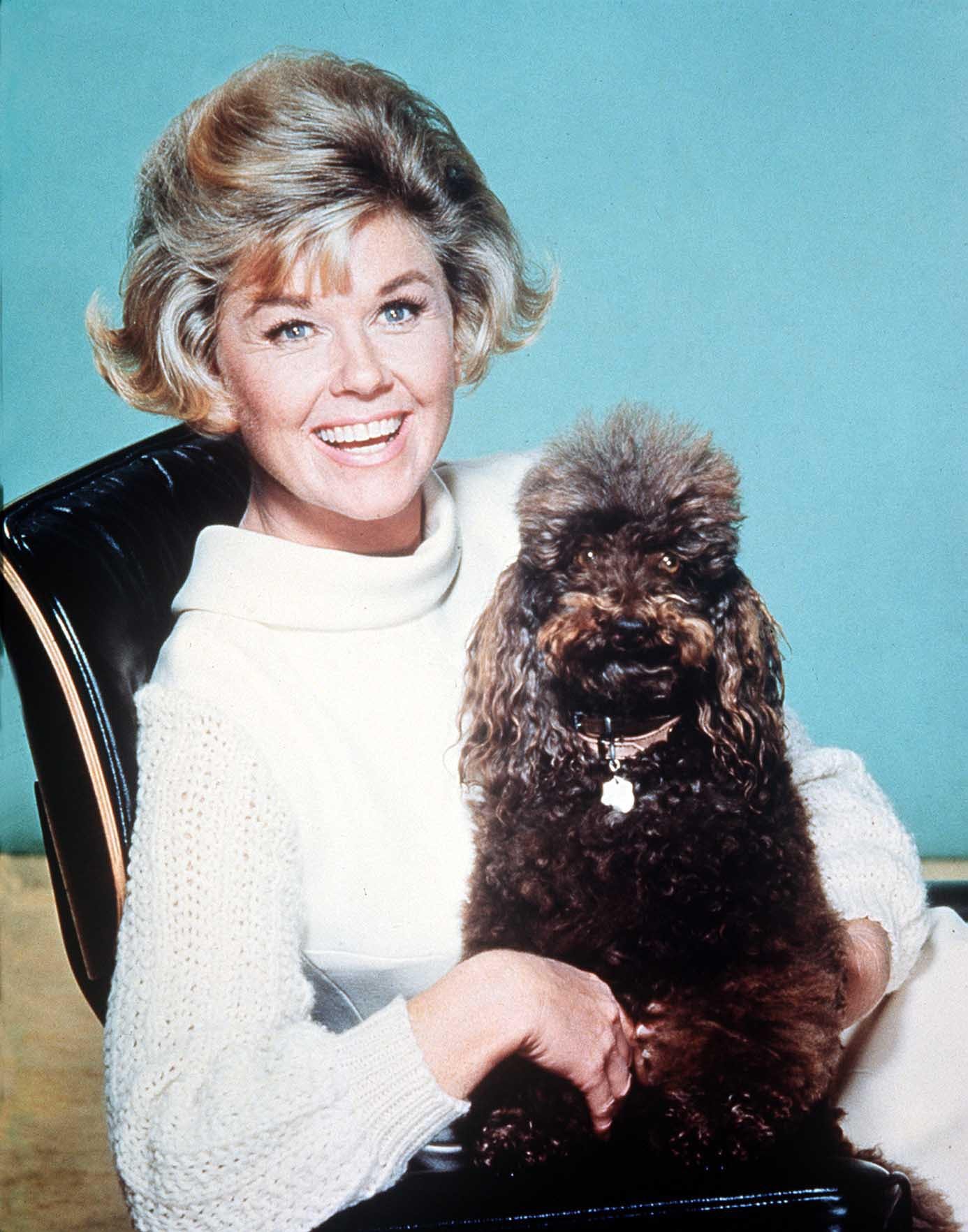 Doris Day und ihr Hund 1968 | Quelle: Getty Images