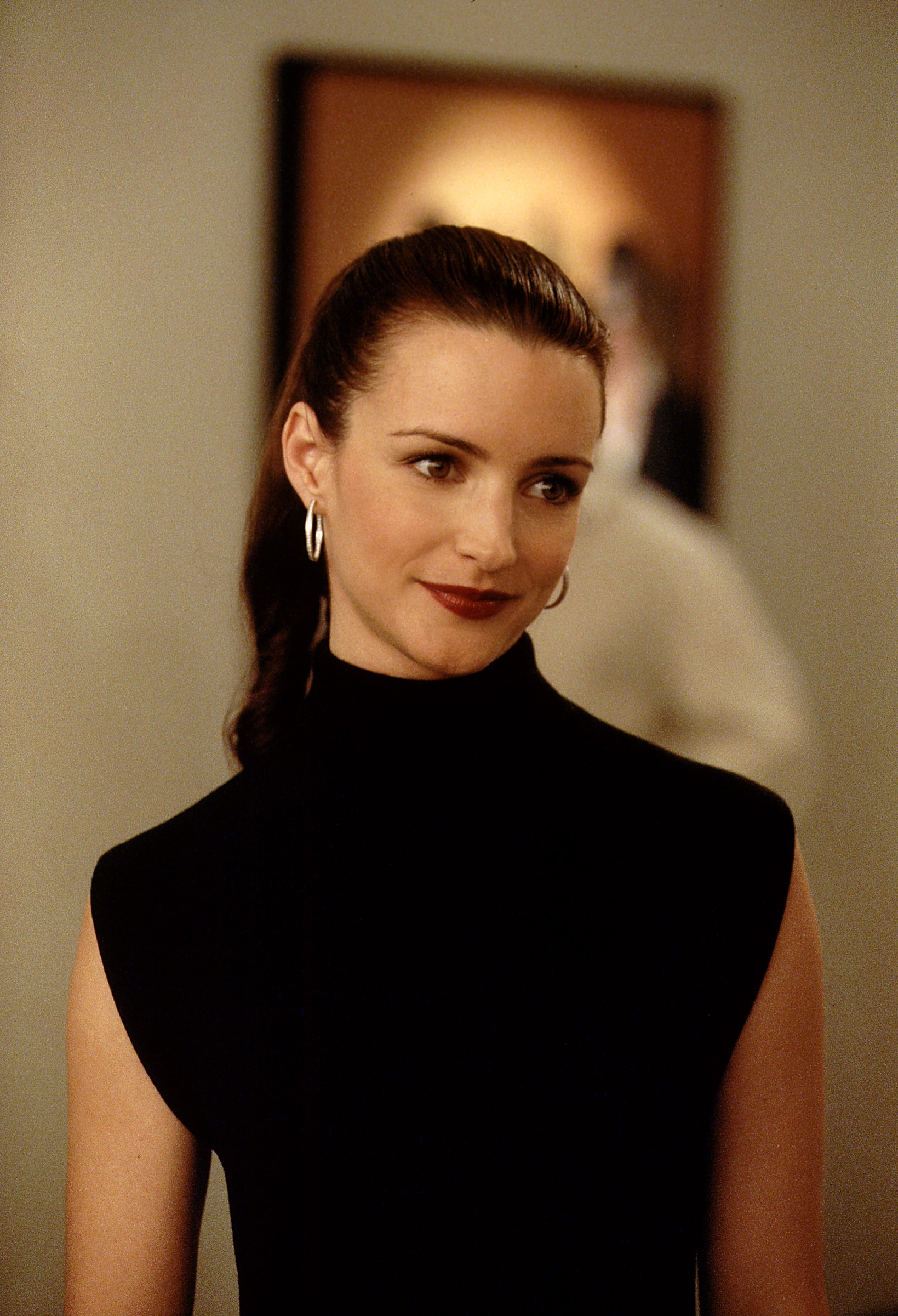 Kristin Davis am Set von "Sex And The City", 2000 | Quelle: Getty Images