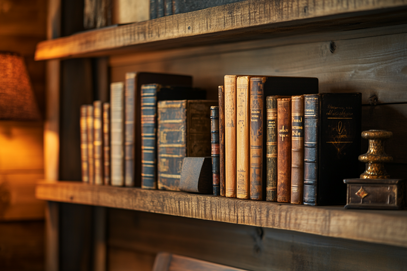 Ein Bücherregal | Quelle: Midjourney