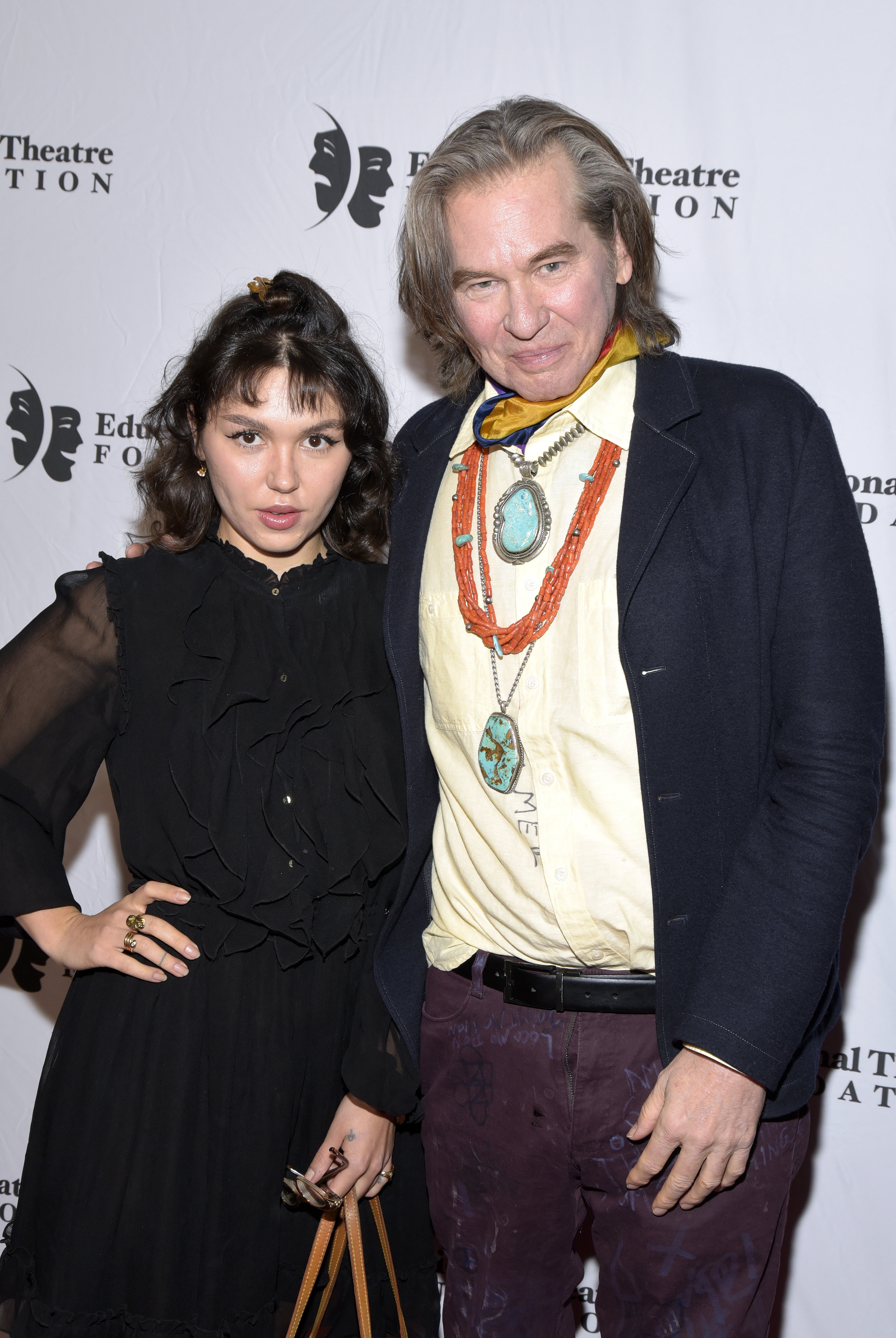 Val Kilmer und seine Tochter Mercedes Kilmer, 2019, Los Angeles | Quelle: Getty Images