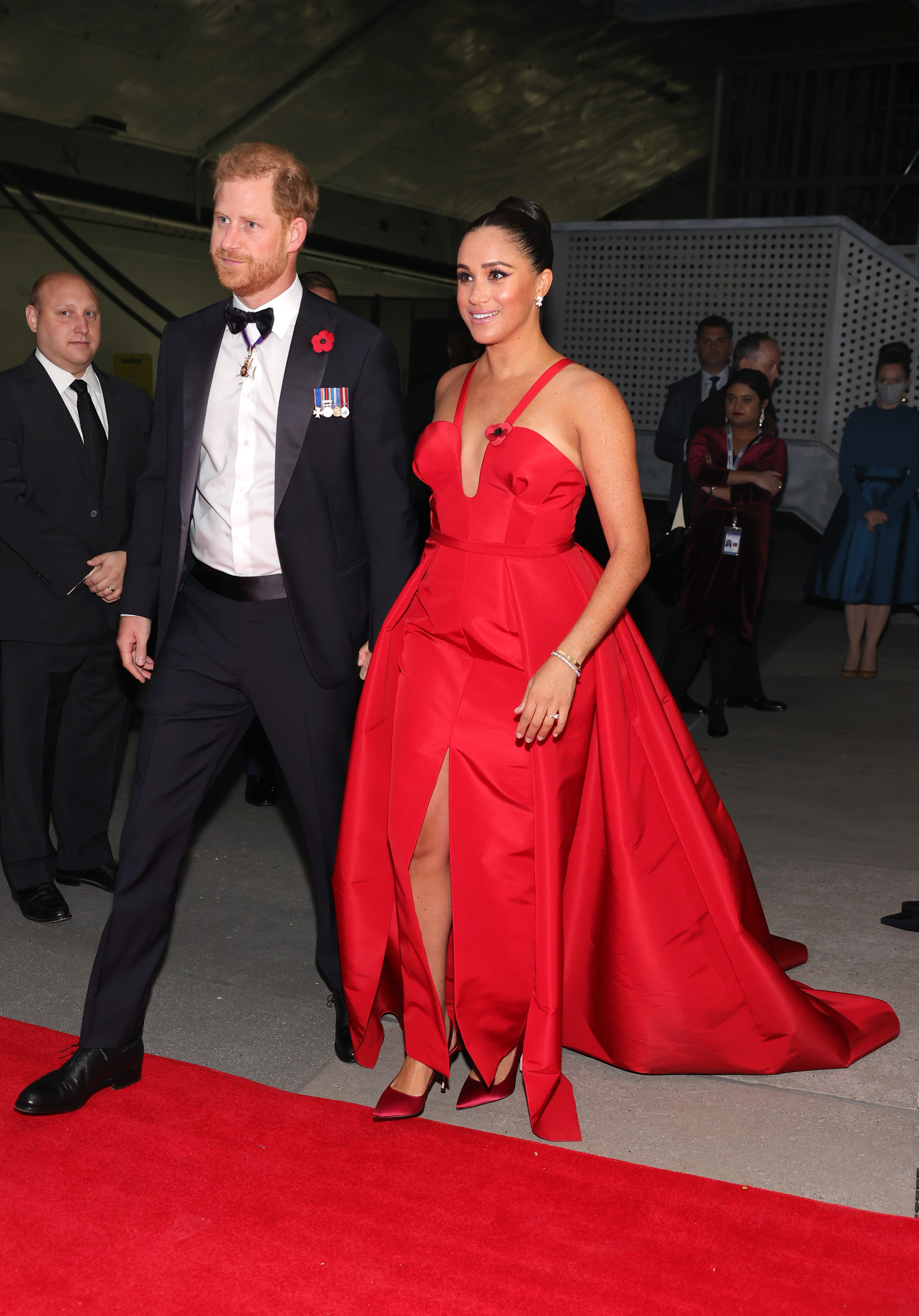 Prinz Harry und Meghan Markle am 10. November 2021 in New York City | Quelle: Getty Images