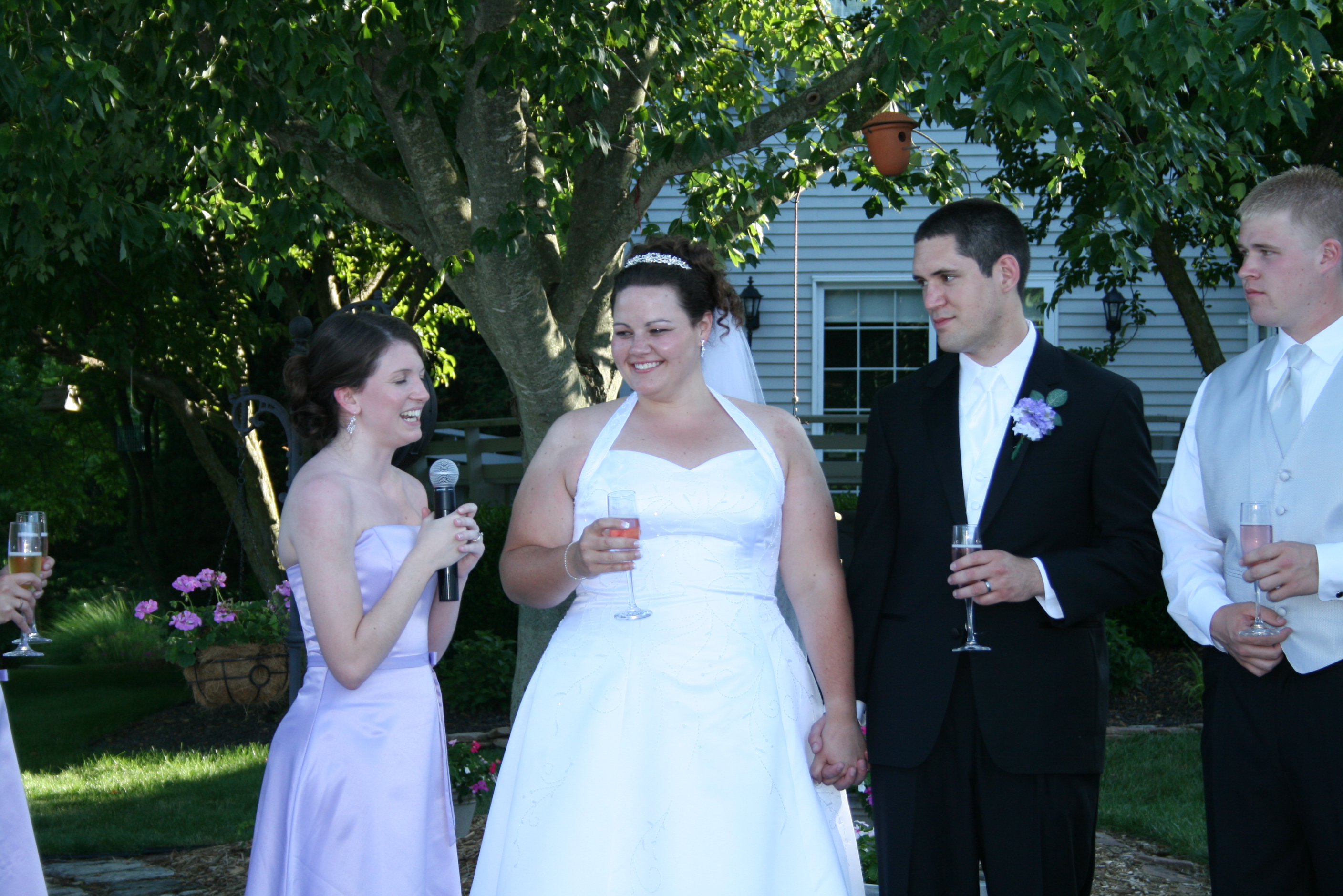 Ein Hochzeitstoast | Quelle: Flickr