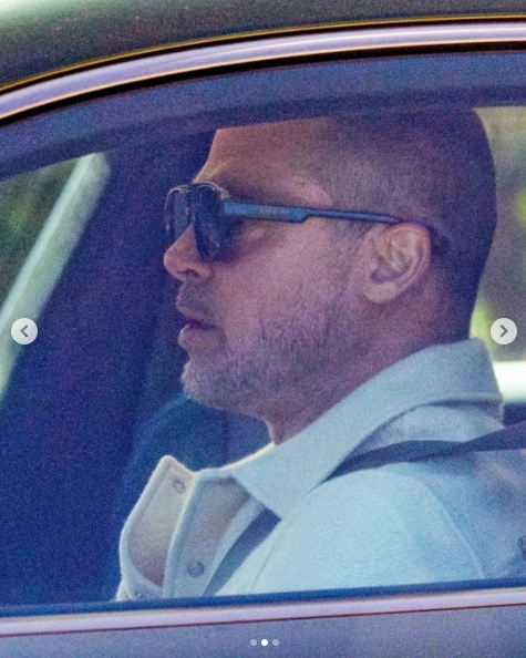 Brad Pitt in Los Angeles gesichtet, vom Mai 2025 | Quelle: Instagram/pagesix