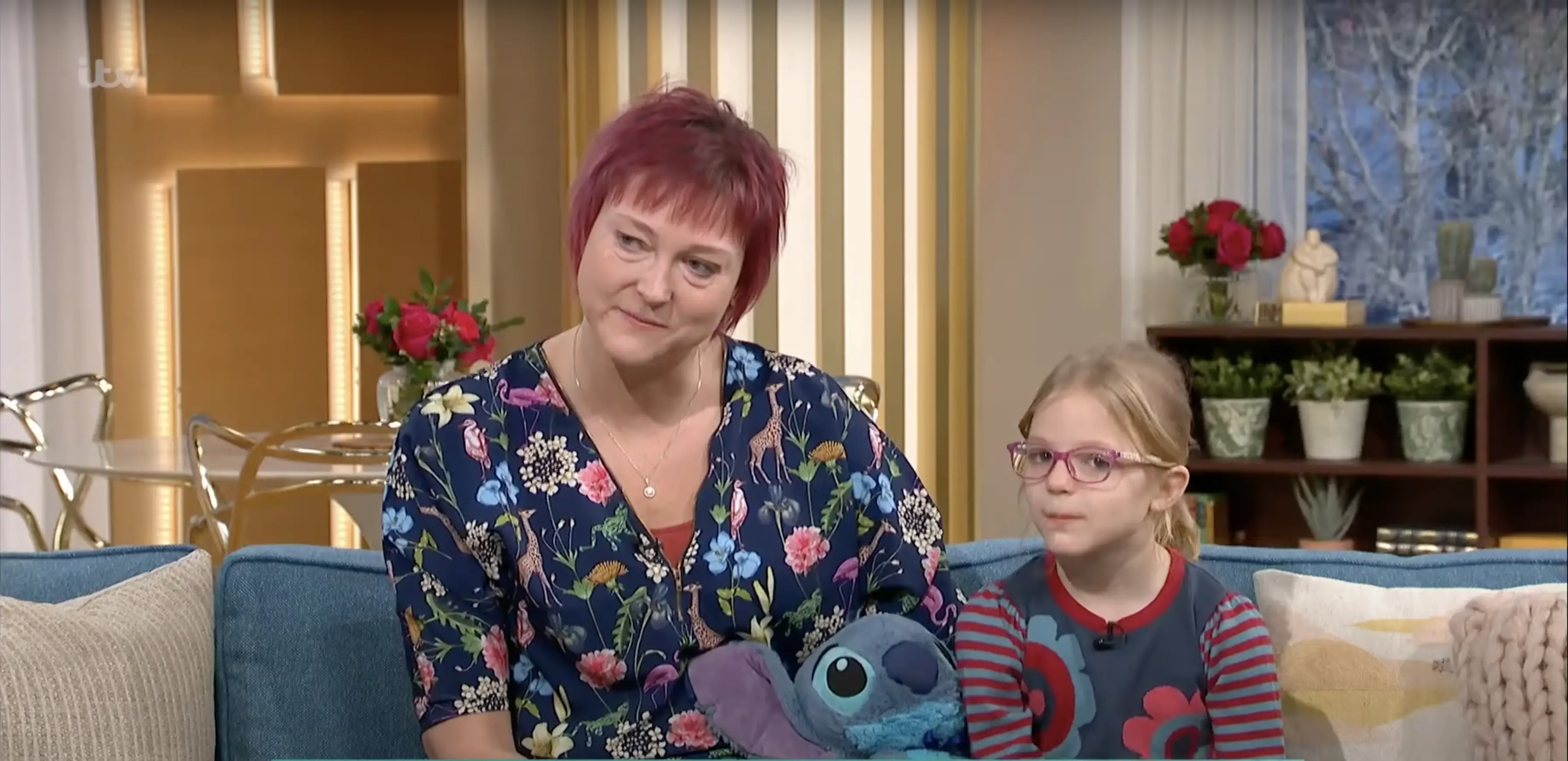 Aimee and Daisy Hamer während eines Interviews in "This Morning" am 14. Januar 2024 | Quelle: YouTube/ThisMorning