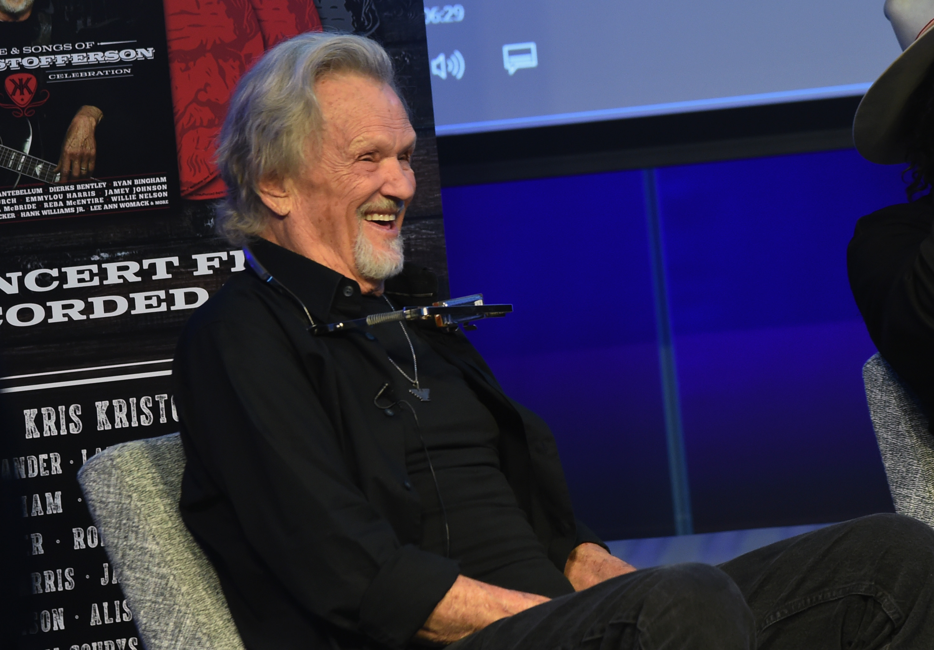 Kris Kristofferson besucht "A Look Into the Life &amp; Songs of Kris Kristofferson" auf The Steps bei WME in Nashville, Tennessee, am 26. Oktober 2017 | Quelle: Getty Images