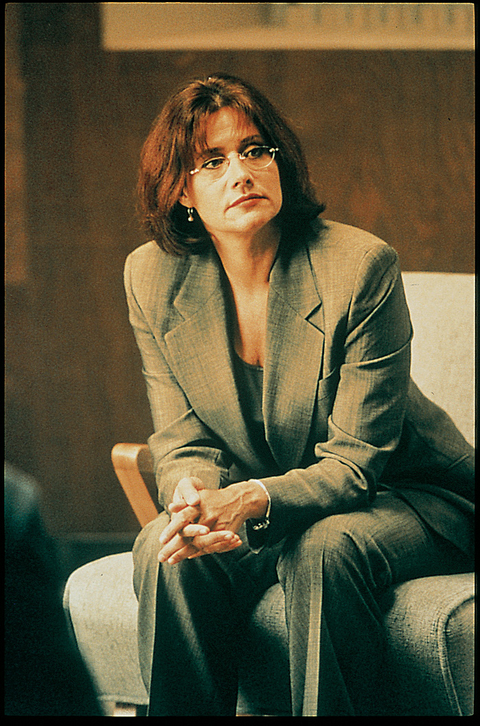 Lorraine Bracco spielte in der gesamten gefeierten Serie die Therapeutin Dr. Jennifer Melfi. Auf diesem Foto posierte sie in ihrer Rolle für eine Szene in