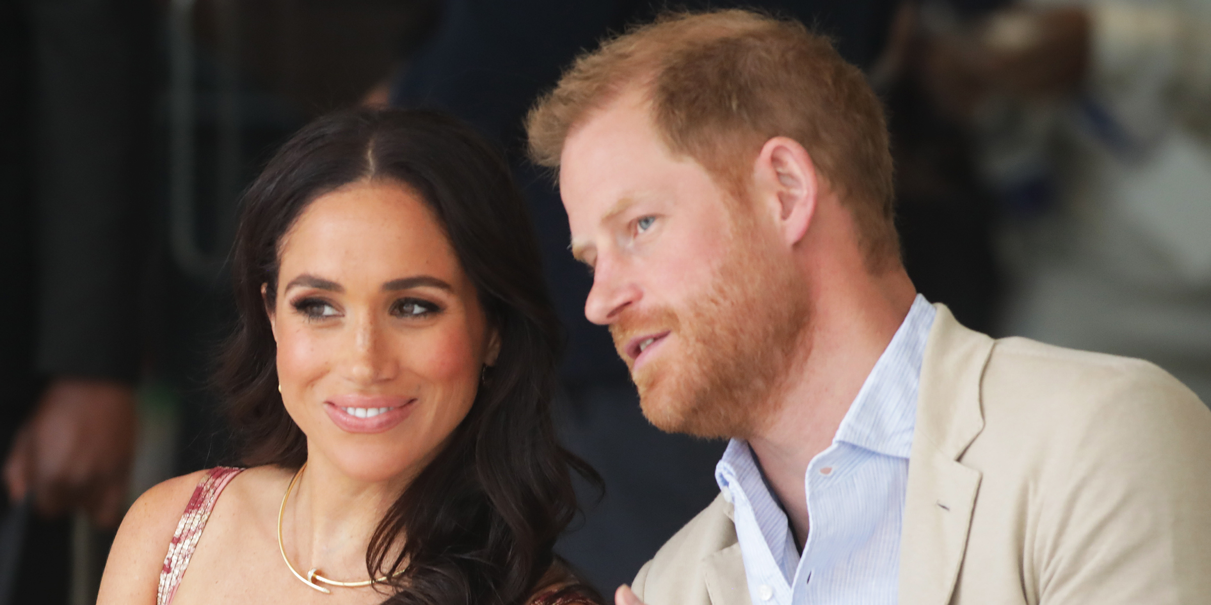 Meghan Markle und Prinz Harry. | Quelle: Getty Images