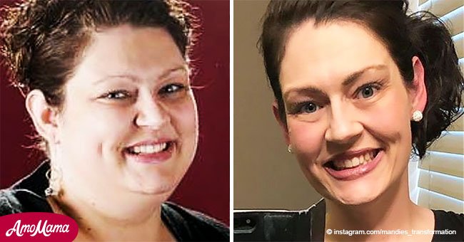 Die Frau wog noch vor drei Jahren 170 kg und nun teilt sie mit der ganzen Welt, wie ihre Reise zum Abnehmen begann 
