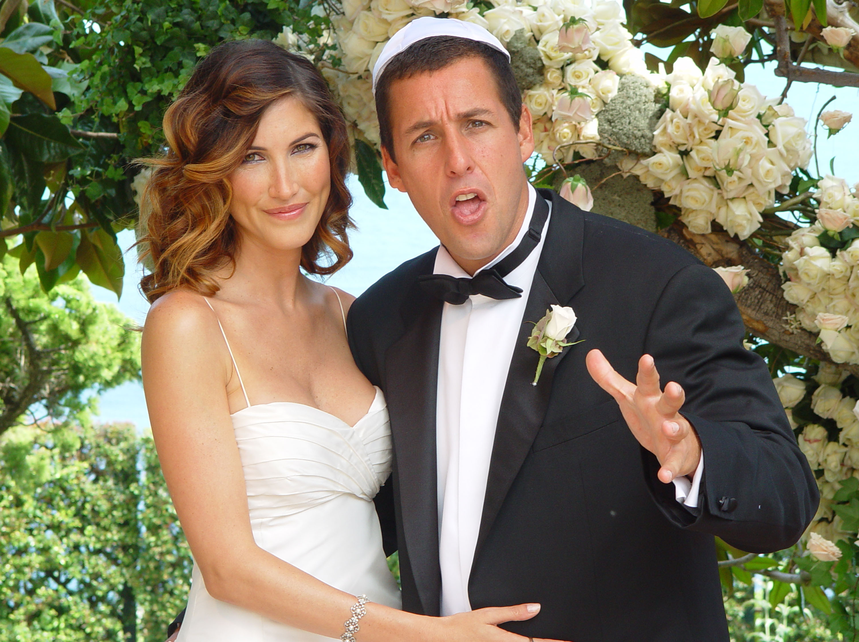 Adam Sandler und Jackie Sandler, 2003 | Quelle: Getty Images