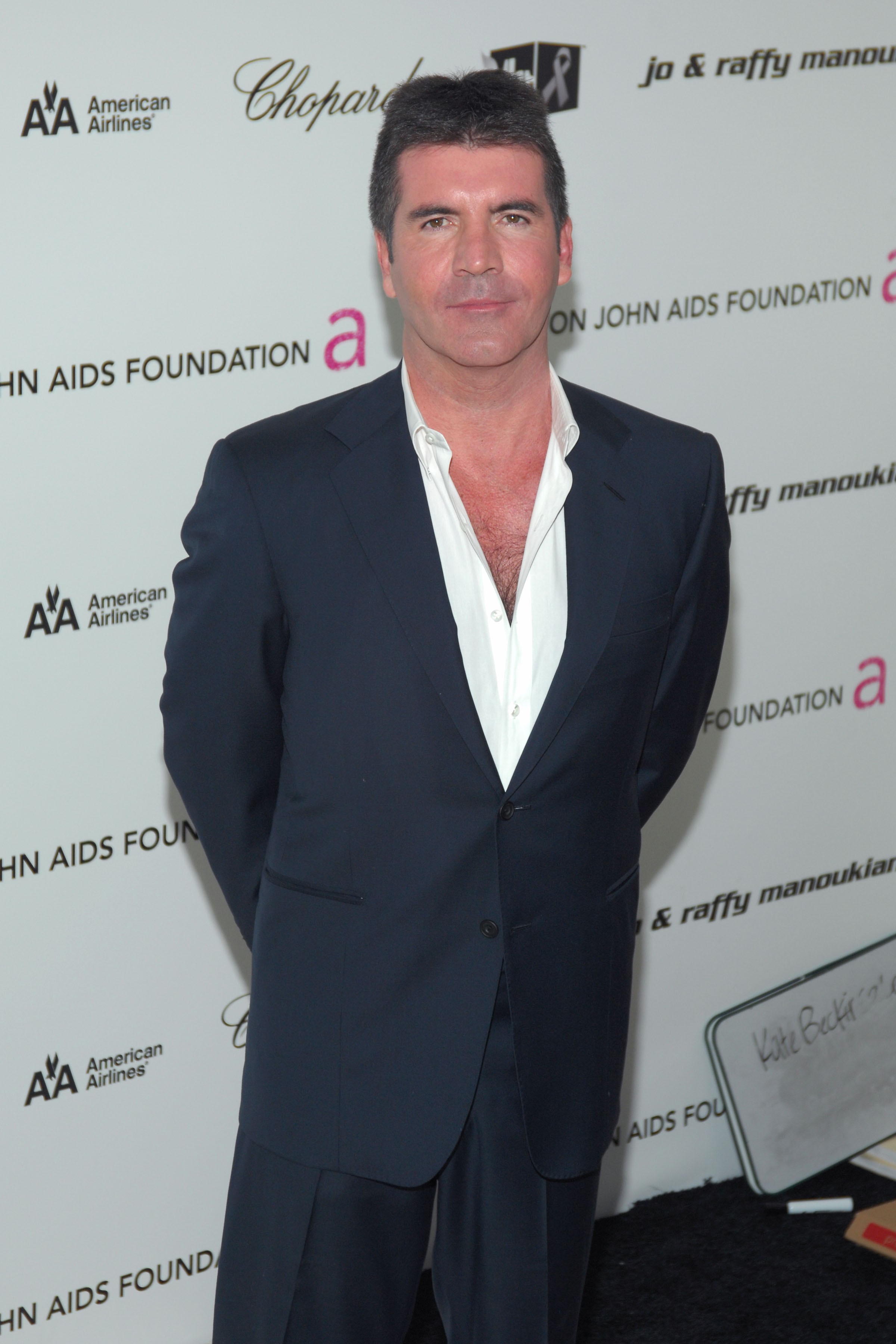 Simon Cowell bei der 17. jährlichen Oscar-Party der Elton John AIDS Foundation am 22. Februar 2009 | Quelle: Getty Images