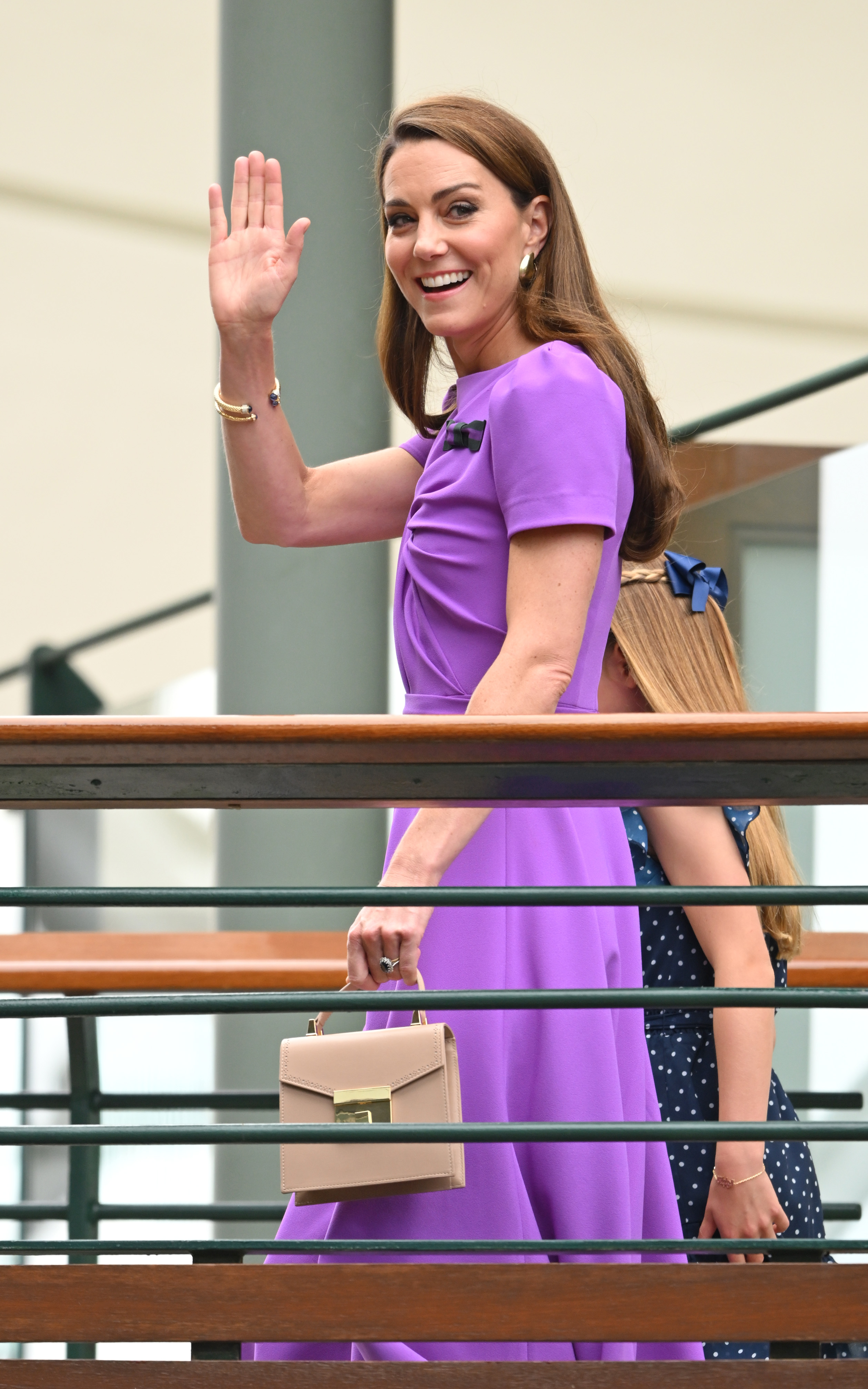 Catherine Prinzessin von Wales und Prinzessin Charlotte von Wales besuchen Tag vierzehn der Wimbledon Tennis Championships in London, England, am 14. Juli 2024 | Quelle: Getty Images