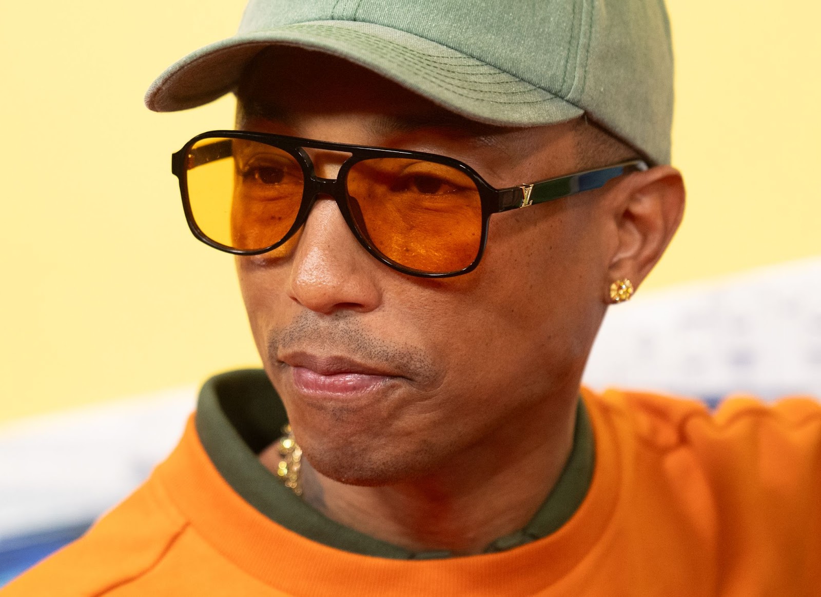 Pharrell Williams bei der "Piece by Piece" Closing Night Gala während des 68. BFI London Film Festivals am 20. Oktober 2024 in England. | Quelle: Getty Images