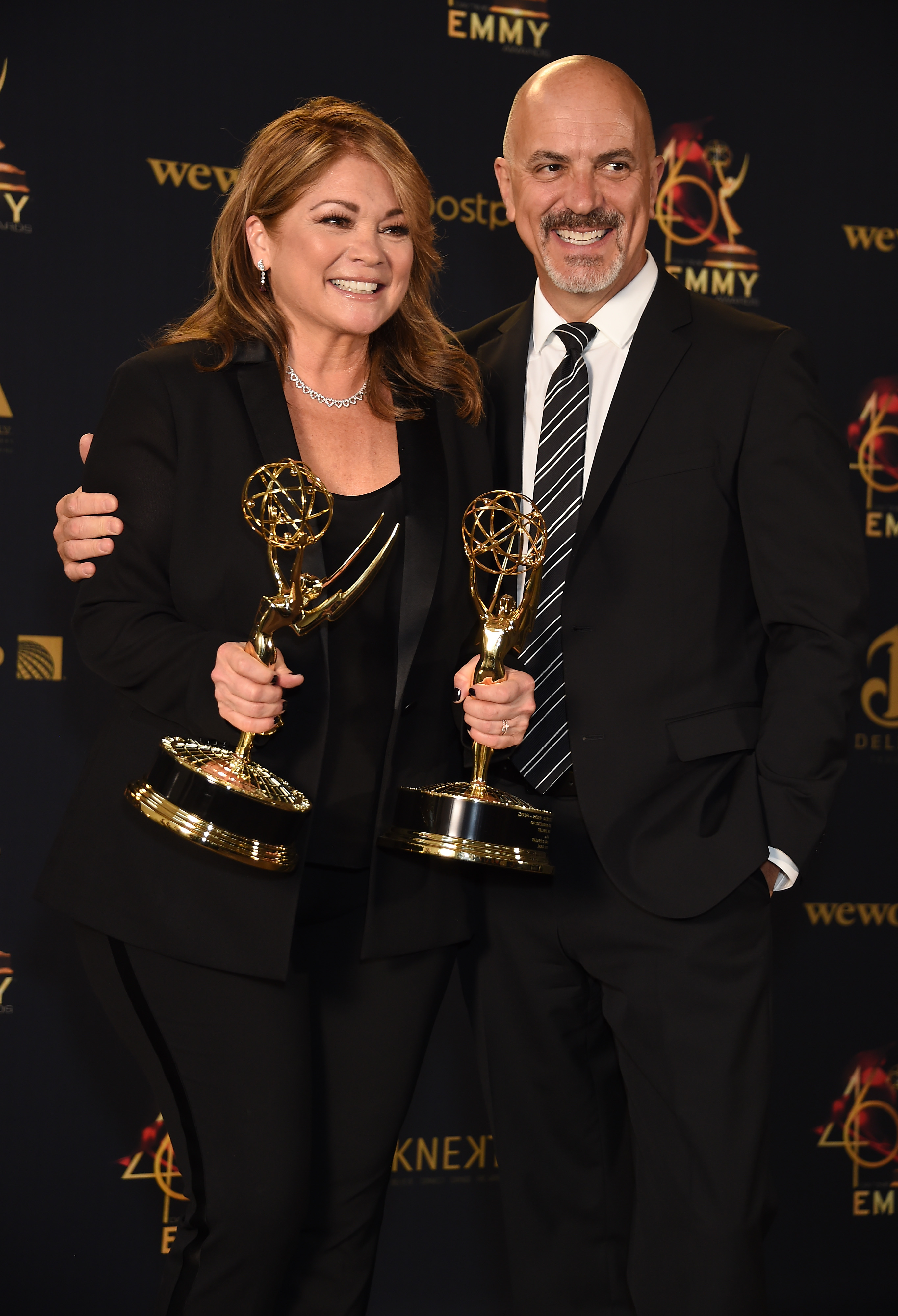 Valerie Bertinelli und Tom Vitale bei den 46th Annual Daytime Emmy Awards in Pasadena, Kalifornien am 5. Mai 2019 | Quelle: Getty Images