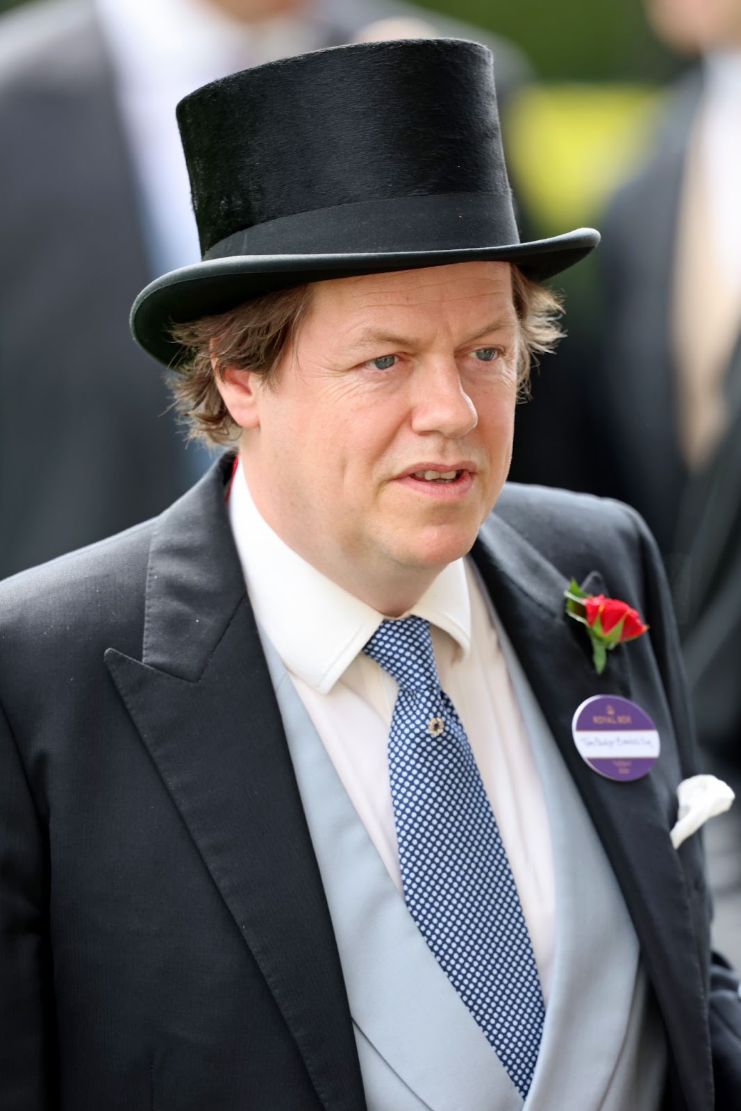 Tom Parker Bowles besucht den ersten Tag von Royal Ascot am 18. Juni 2024 in England | Quelle: Getty Images