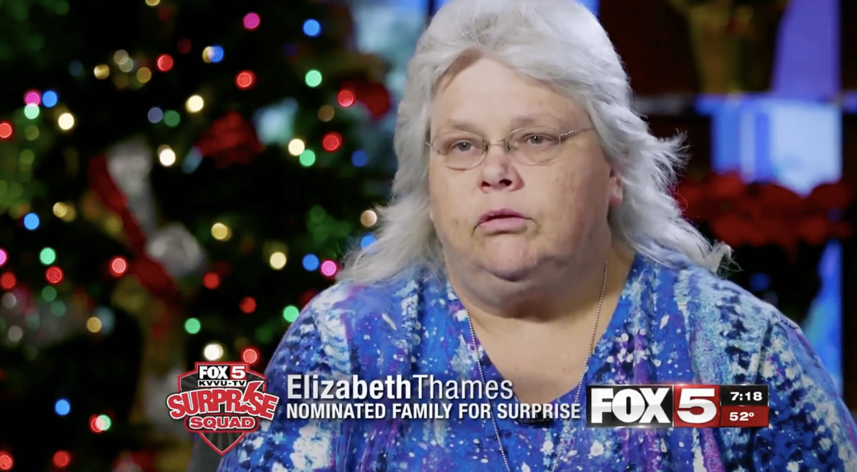 Elizabeth Thames, die Nachbarin, die die Familie Beauchmin für den Fox5 Surprise Squad nominiert hat. | Quelle: Facebook.com/BakersfieldFamilyLaw