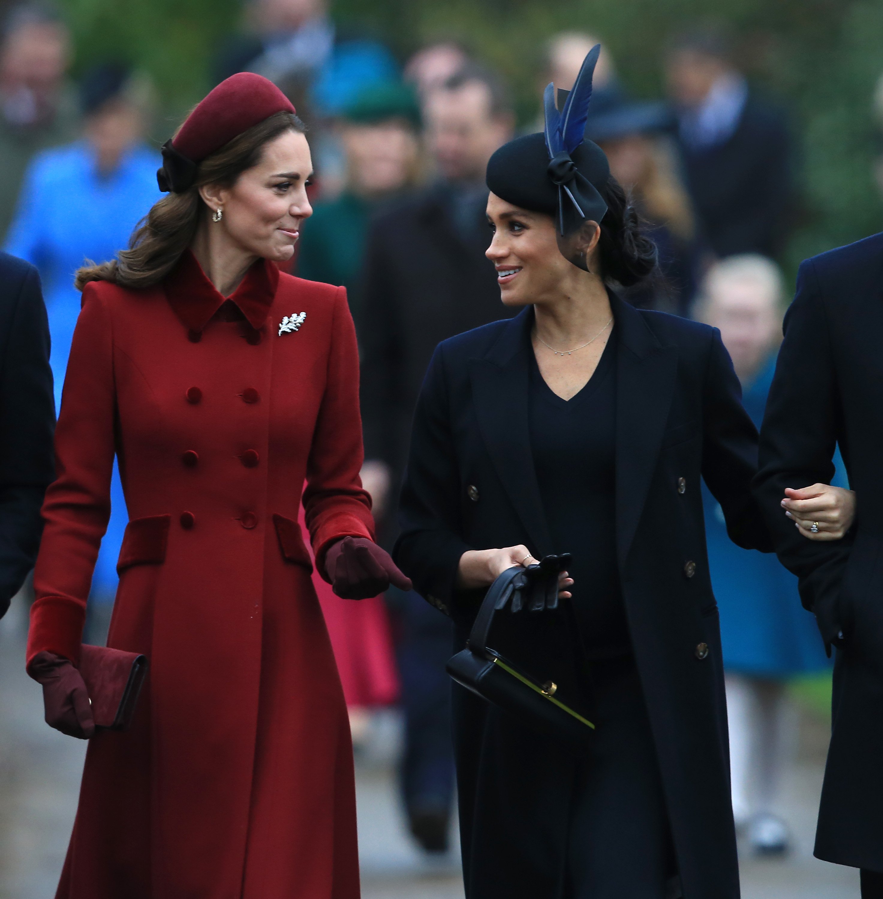Kate Middleton und Meghan Markle | Quelle: Getty Images