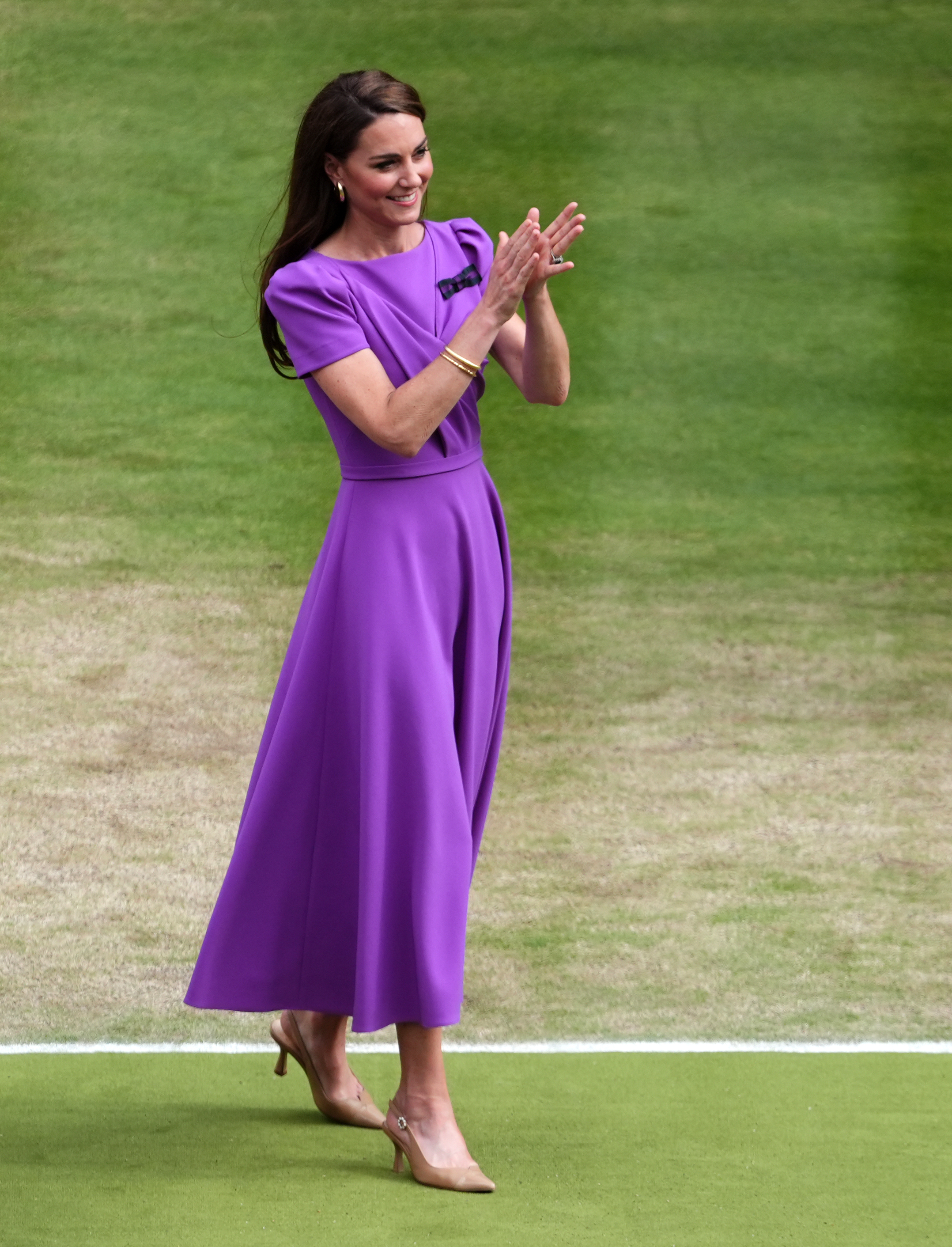 Kate Middleton im All England Lawn Tennis and Croquet Club am 14. Juli 2024 in London, England. | Quelle: Getty Images