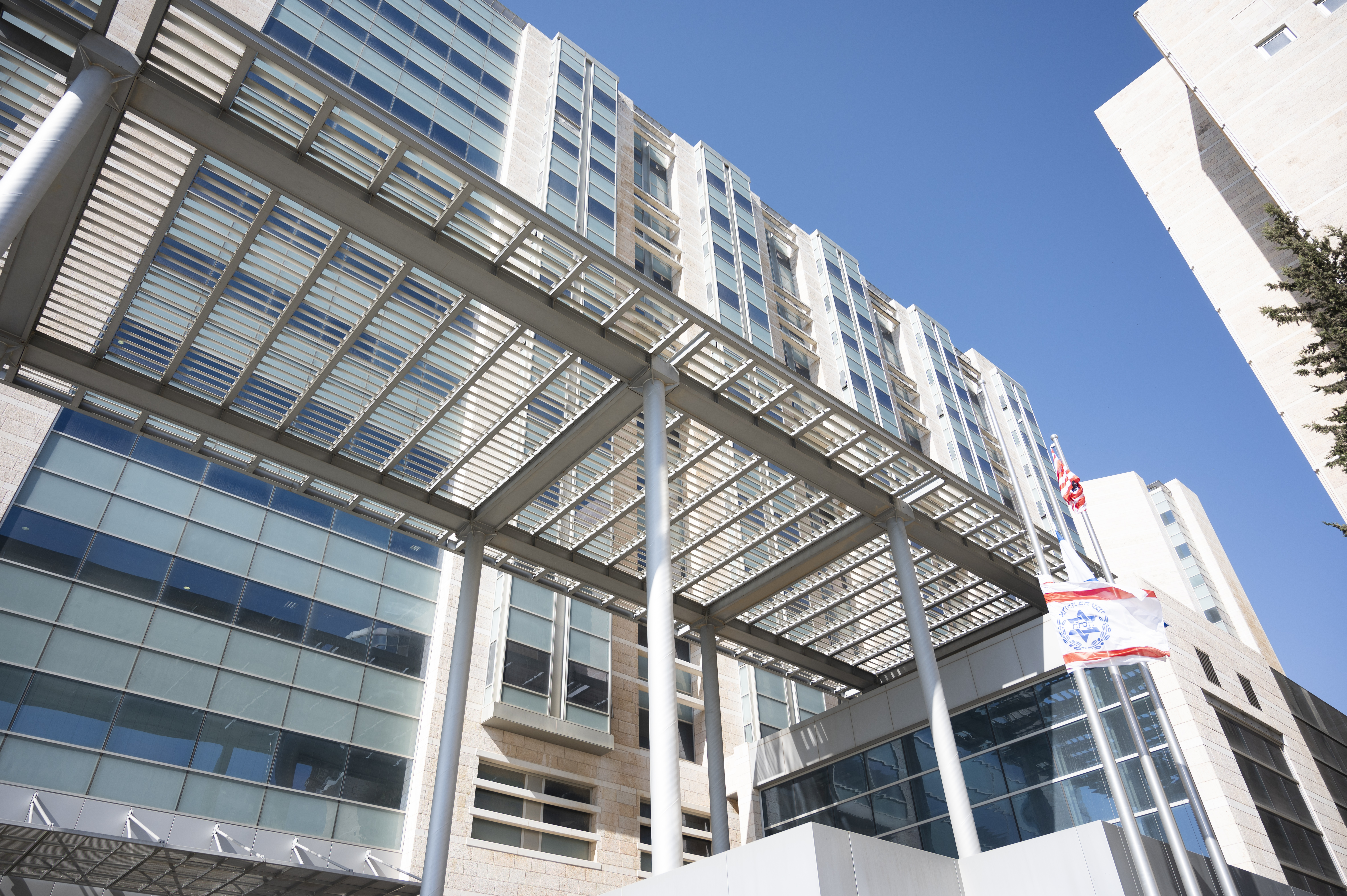 Foto des Hadassah-Krankenhauses in Israel. | Quelle: Getty Images