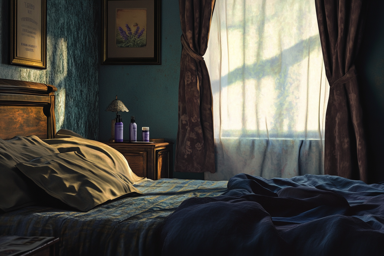 Ein Schlafzimmer | Quelle: Midjourney