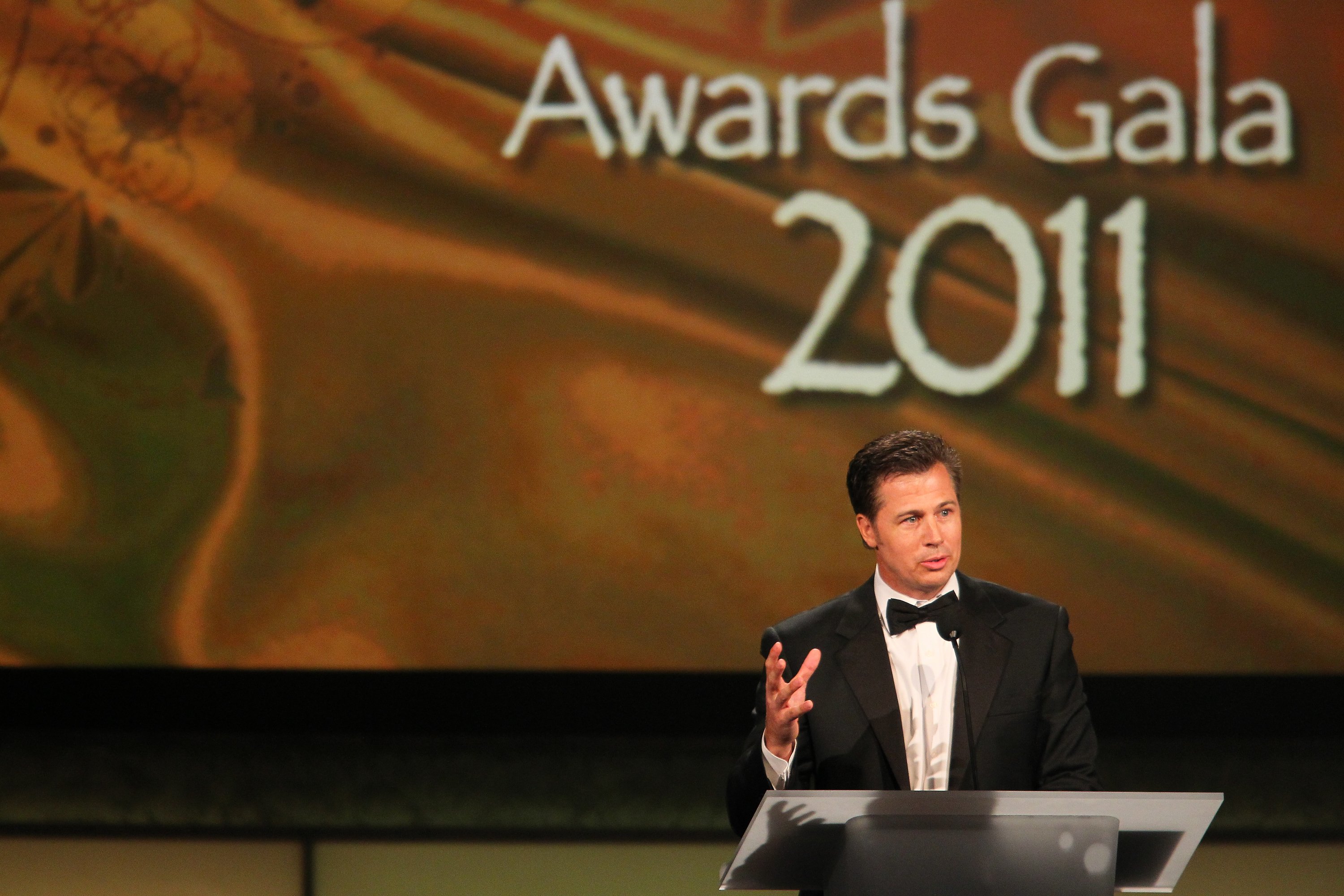 Doug Pitt nimmt an der „So The World May Hear Awards Gala“ 2011 der Starkey Hearing Foundation teil. | Quelle: Getty Images