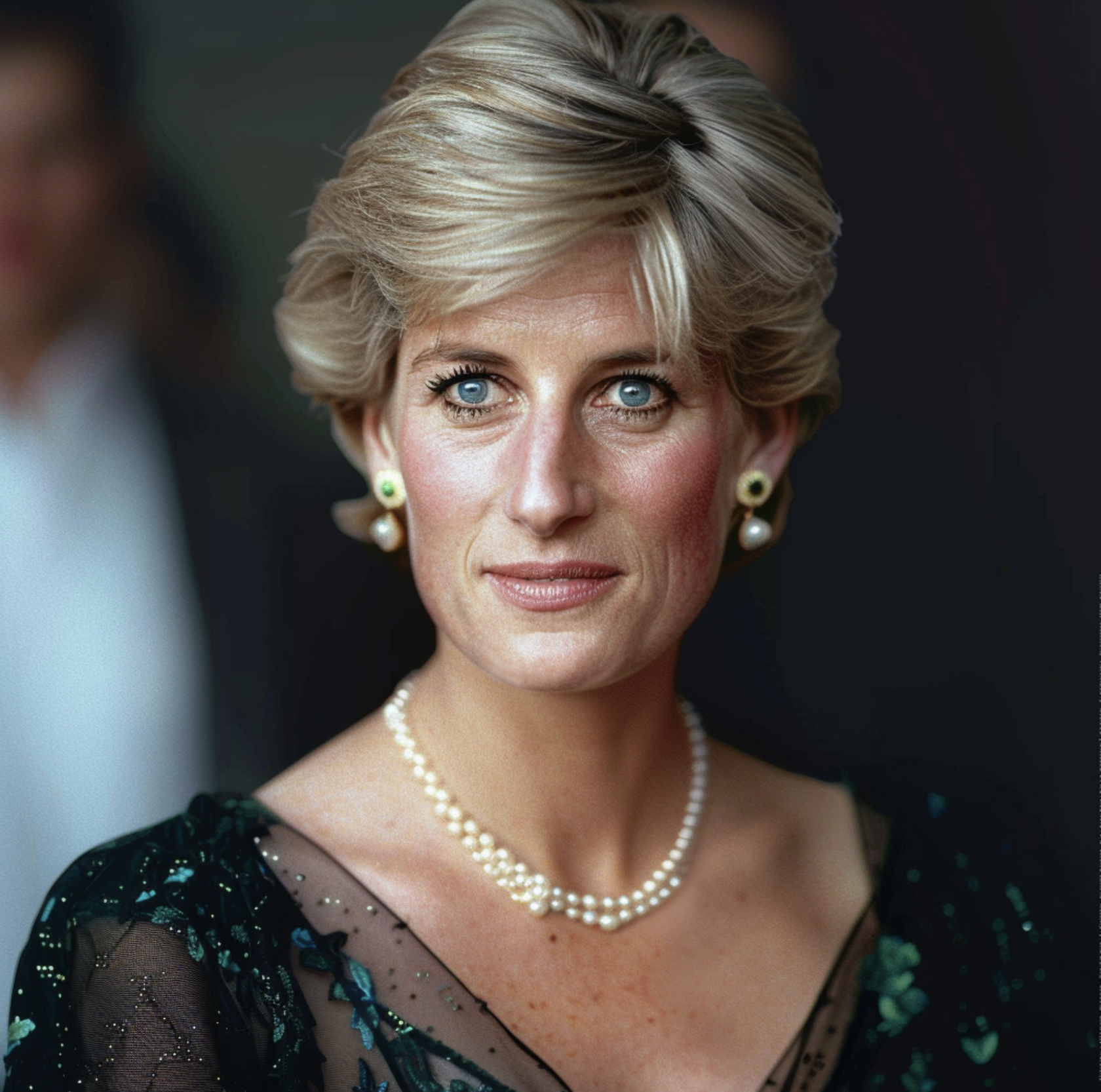 KI-Bild von Prinzessin Diana im hohen Alter | Quelle: Midjourney