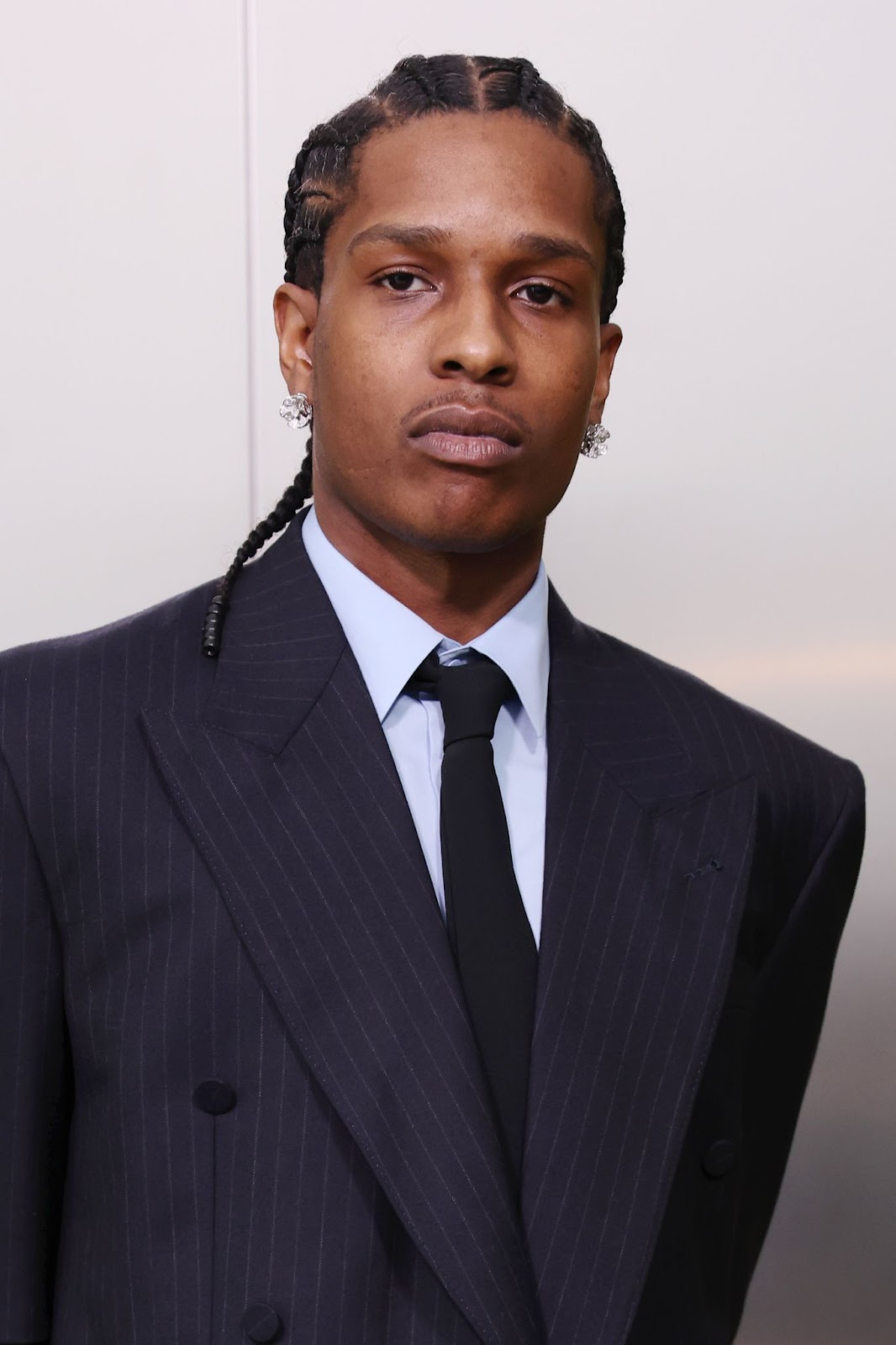 A$AP Rocky bei der Gucci-Show während der Mailänder Modewoche Herbst/Winter 2023/24 am 24. Februar 2023 in Italien. | Quelle: Getty Images