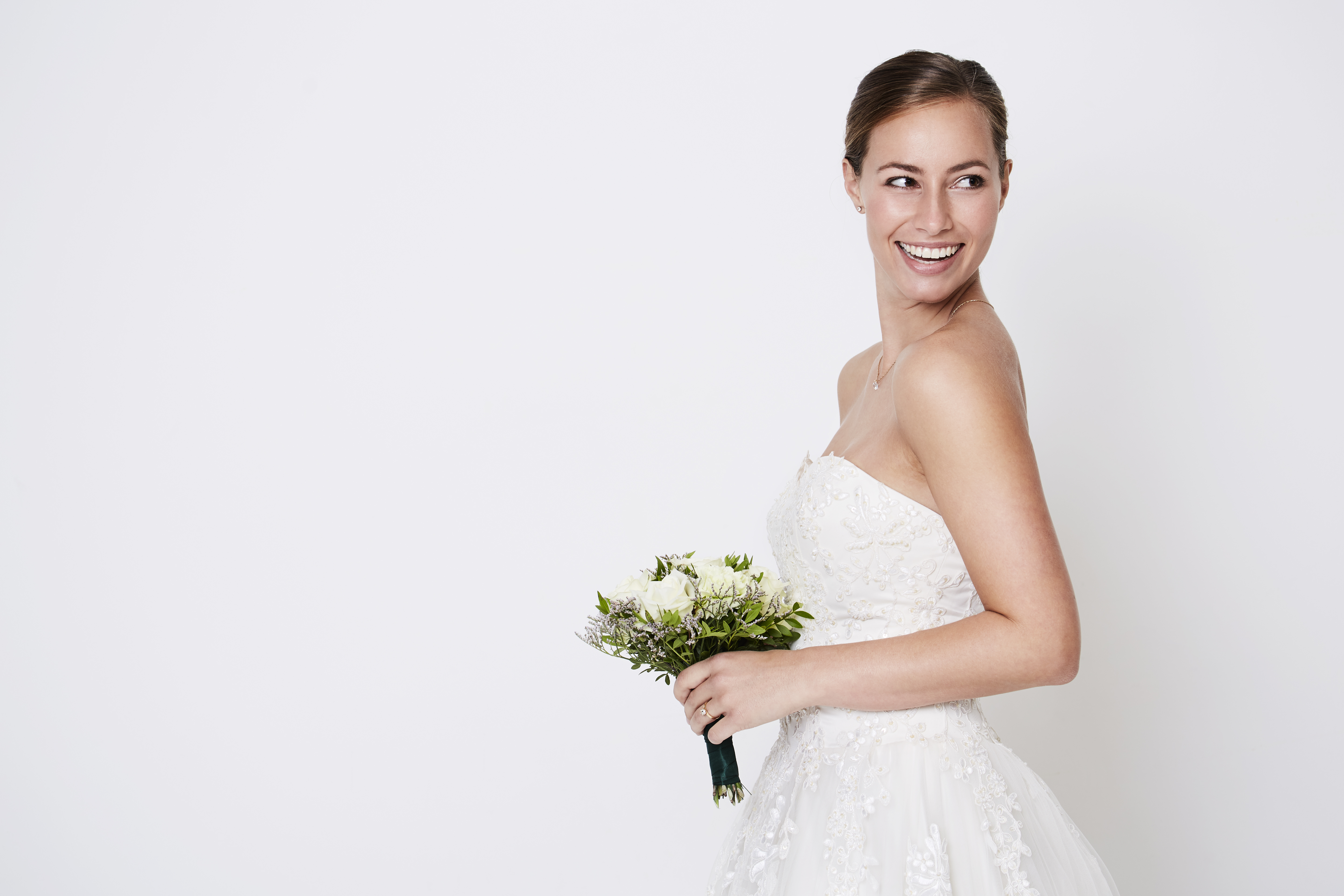 Glückliche Braut | Quelle: Getty Images