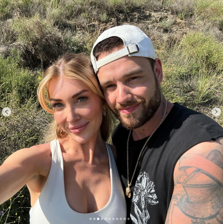 Kate Cassidy und Liam Payne beim Wandern in der Natur, gepostet am 22. Oktober 2024 | Quelle: Instagram.com/kateecass