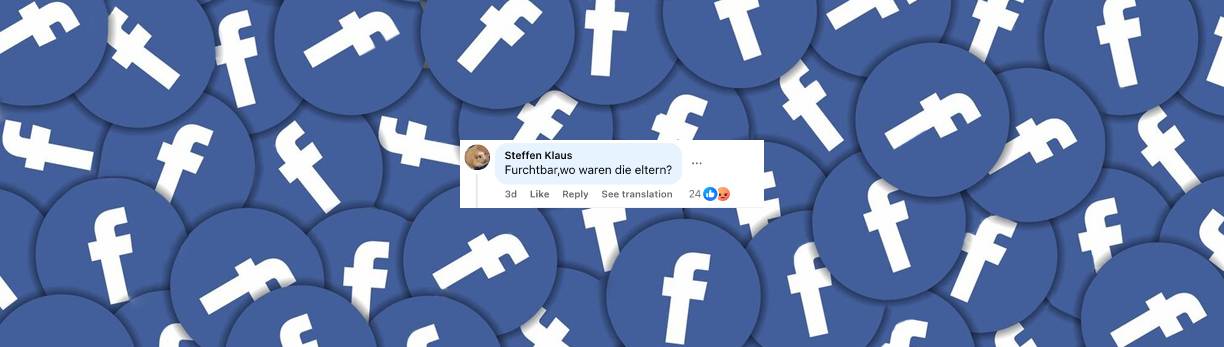 Nutzer-Kommentar zu der Tragödie | Quelle: Facebook/Polizeireport Berlin Brandenburg