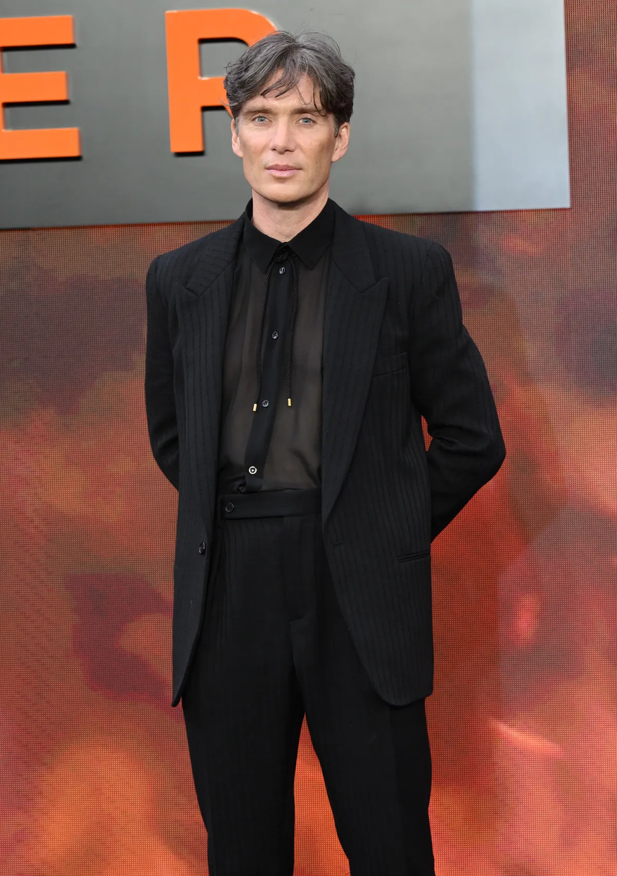 Cillian Murphy nimmt am 13. Juli 2023 an der britischen Premiere von „Oppenheimer“ im Odeon Luxe Leicester Square in London, England, teil. | Quelle: Getty Images
