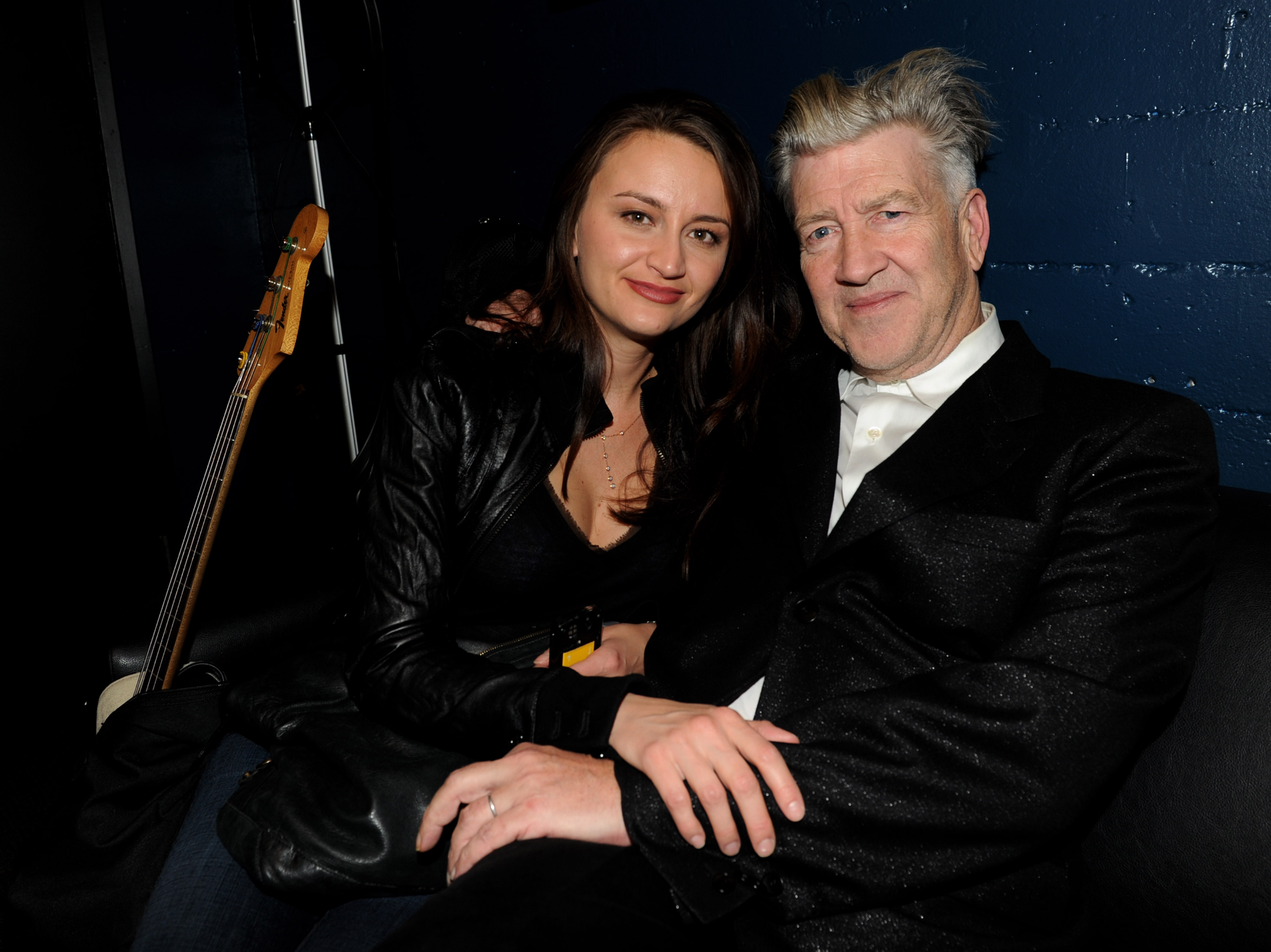 David Lynch und seine Frau Emily Stofle besuchen ein Konzert der David Lynch Foundation in Los Angeles am 19. März 2010 | Quelle: Getty Images