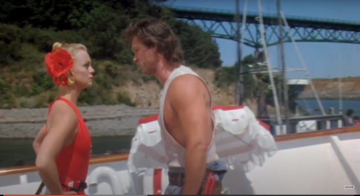 Goldie Hawn in "Overboard" im Jahr 1987 | Quelle: Youtube.com/Rotten Tomatoes Classic Trailers