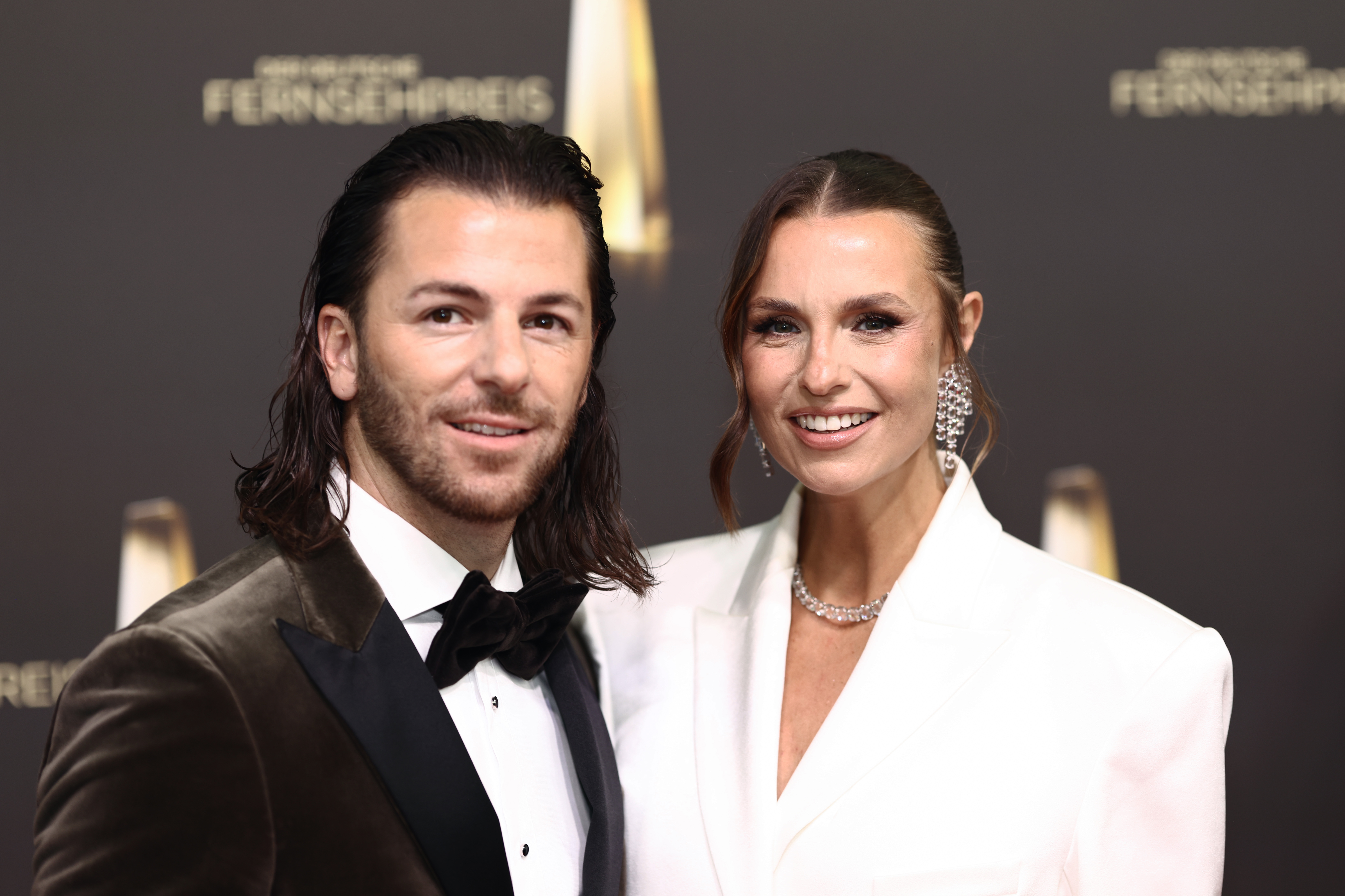 Auch beim Deutschen Fernsehpreis 2026 war das Paar gemeinsam zu sehen | Quelle: Getty Images