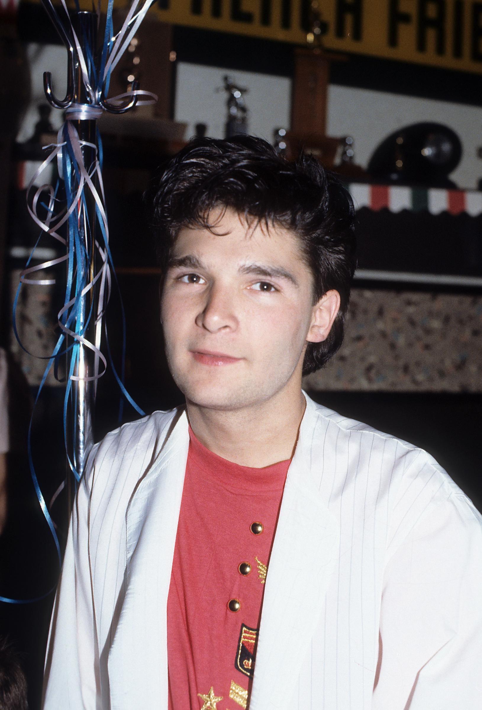 Werbefoto von Corey Feldman im Jahr 1984 | Quelle: Getty Images