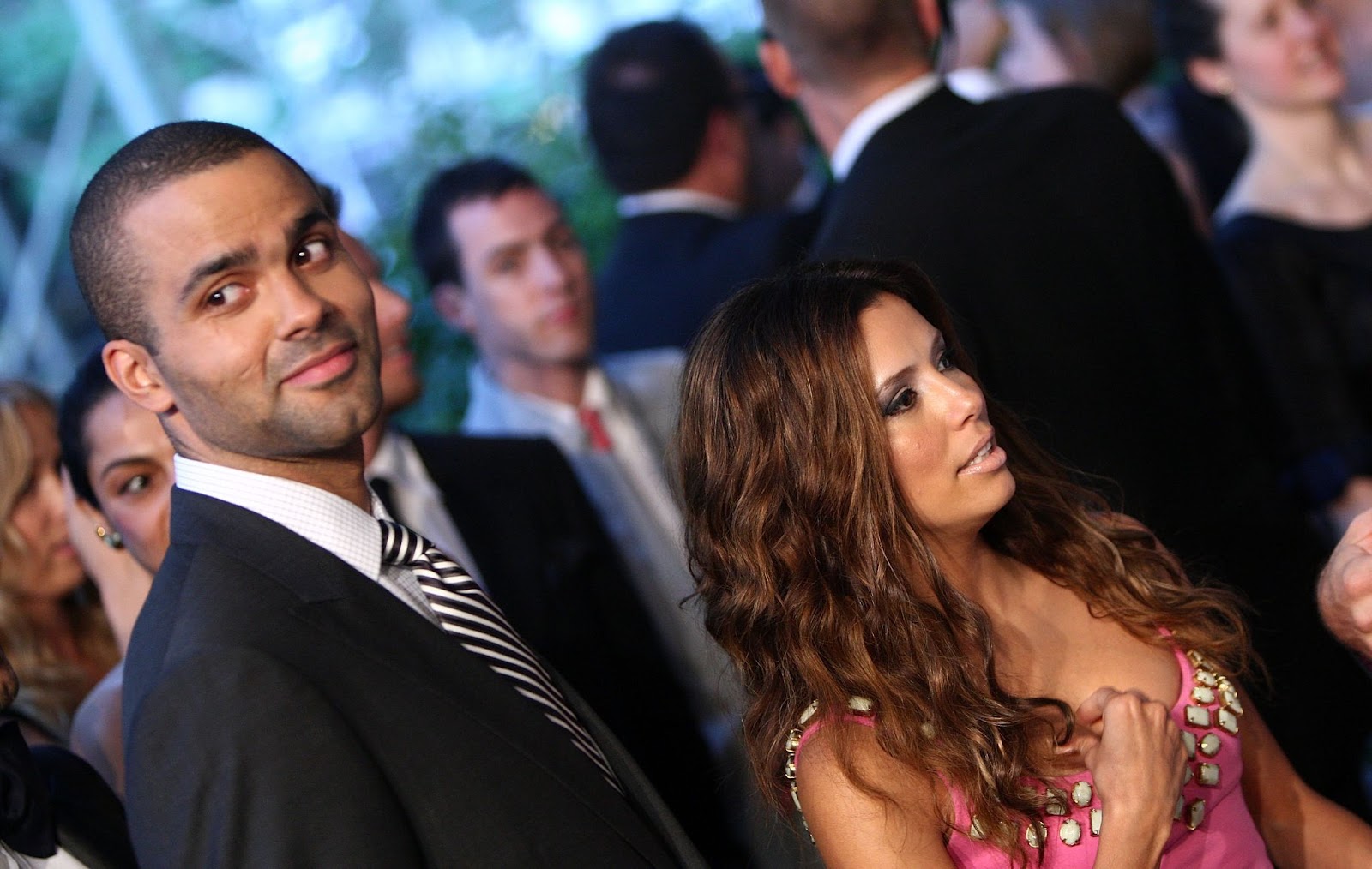 Tony Parker und Eva Longoria bei den CFDA Fashion Awards 2008 in New York. | Quelle: Getty Images