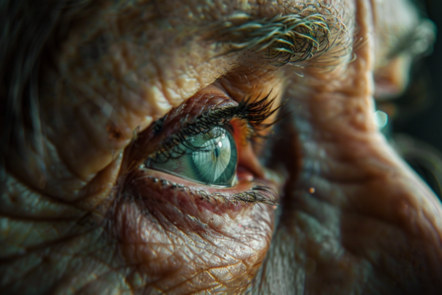 Ältere Frau mit Sehnsucht in ihren Augen | Quelle: Midjourney