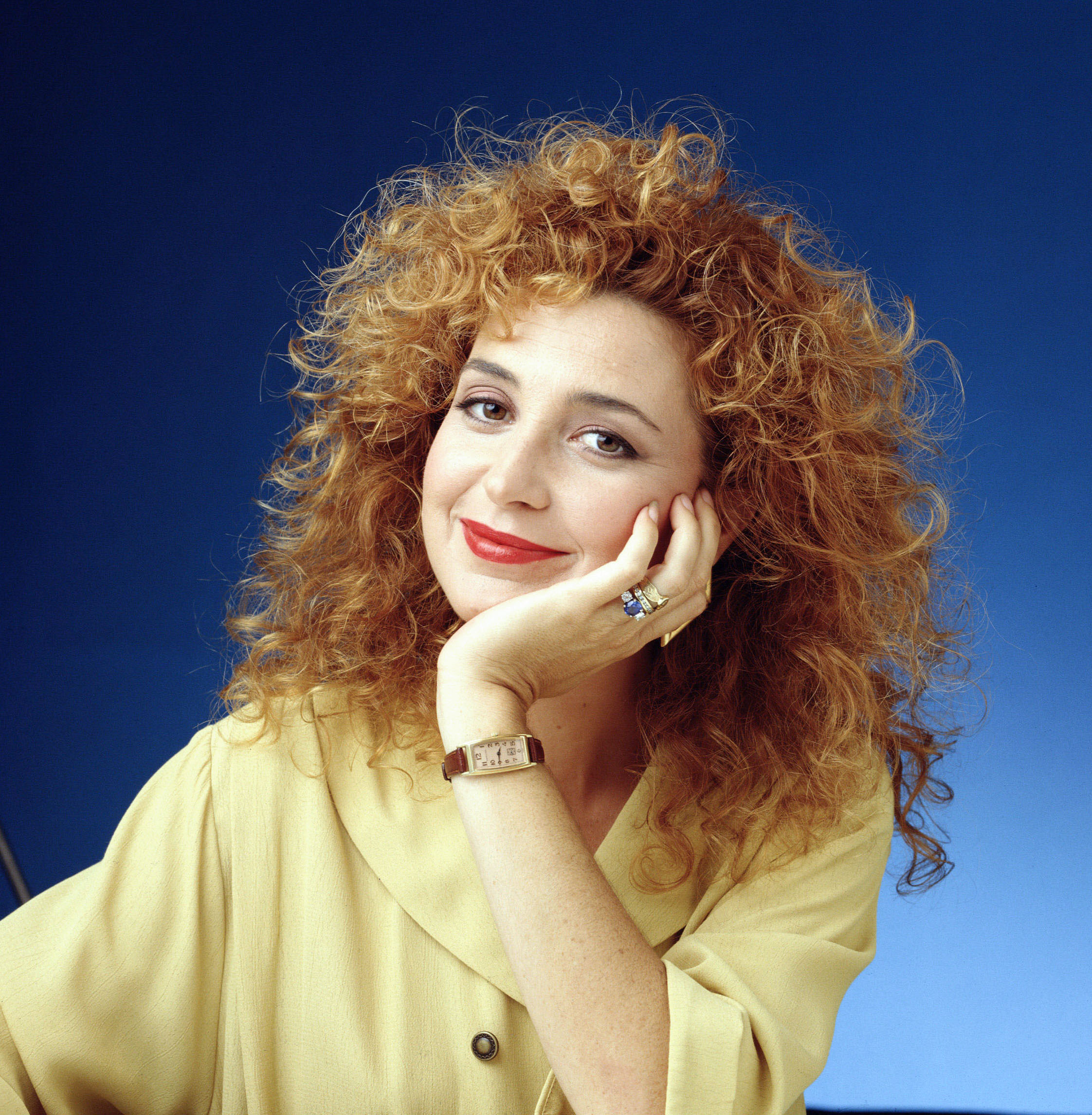 Annie Potts am Set von "Warum hab' ich ja gesagt?" am 1. Januar 1987 | Quelle: Getty Images