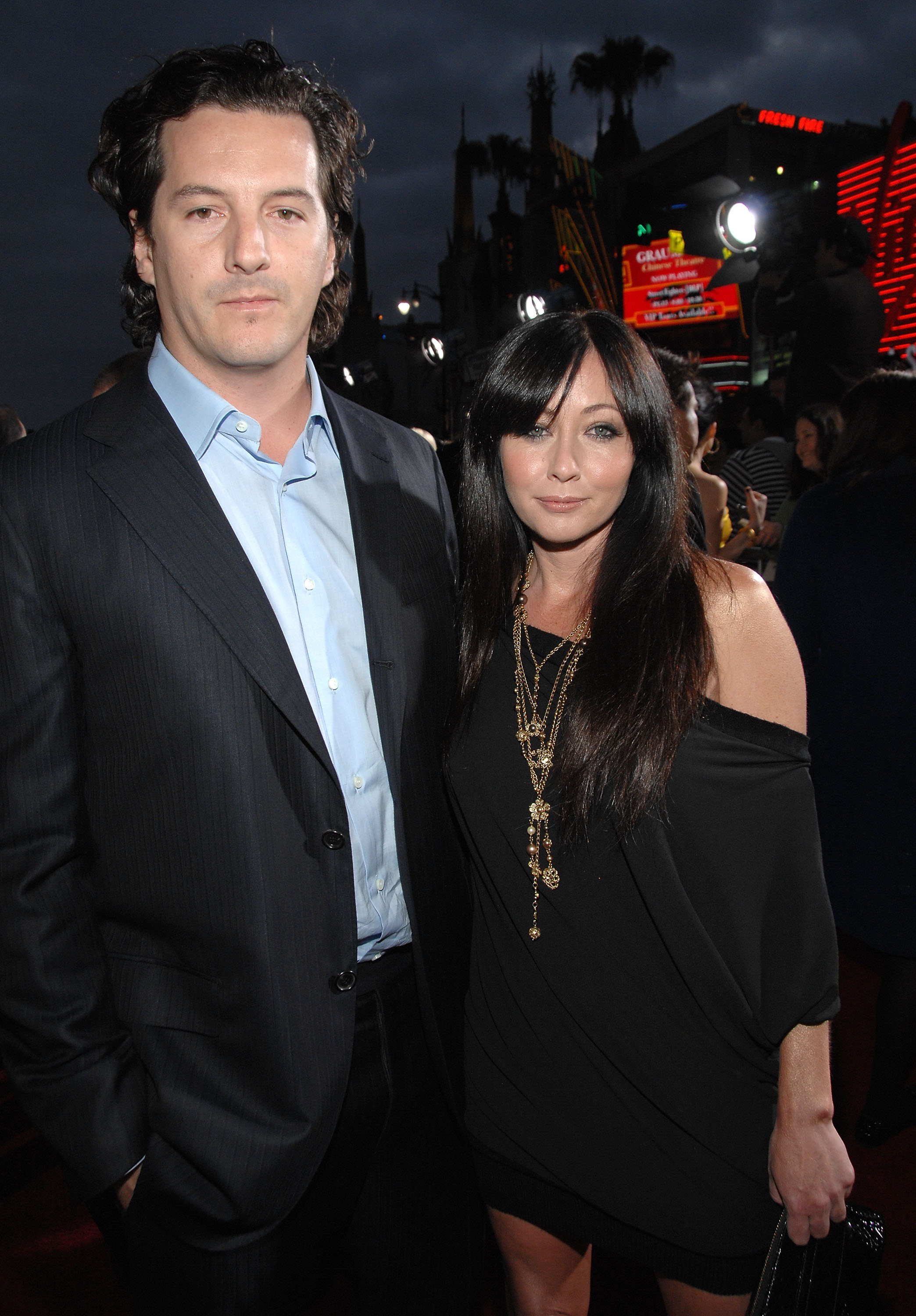 Kurt Iswarienko und Shannen Doherty bei der Premiere von "Race To Witch Mountain" in Hollywood, Kalifornien am 11. März 2009 | Quelle: Getty Images