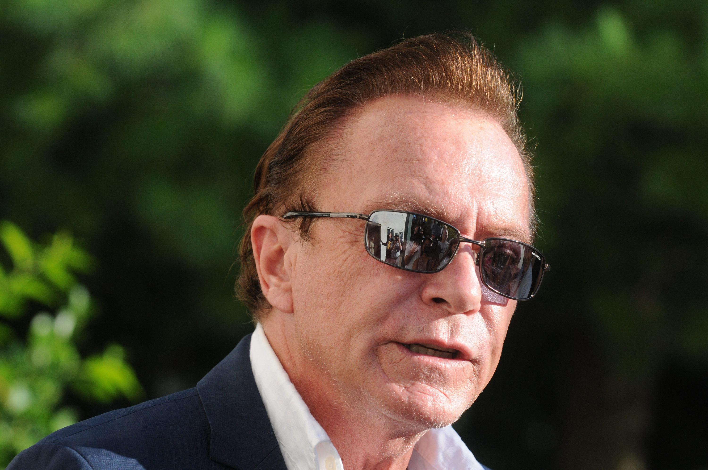 David Cassidy am 3. September 2014 im Town Court in Schodack, New York. | Quelle: Getty Images