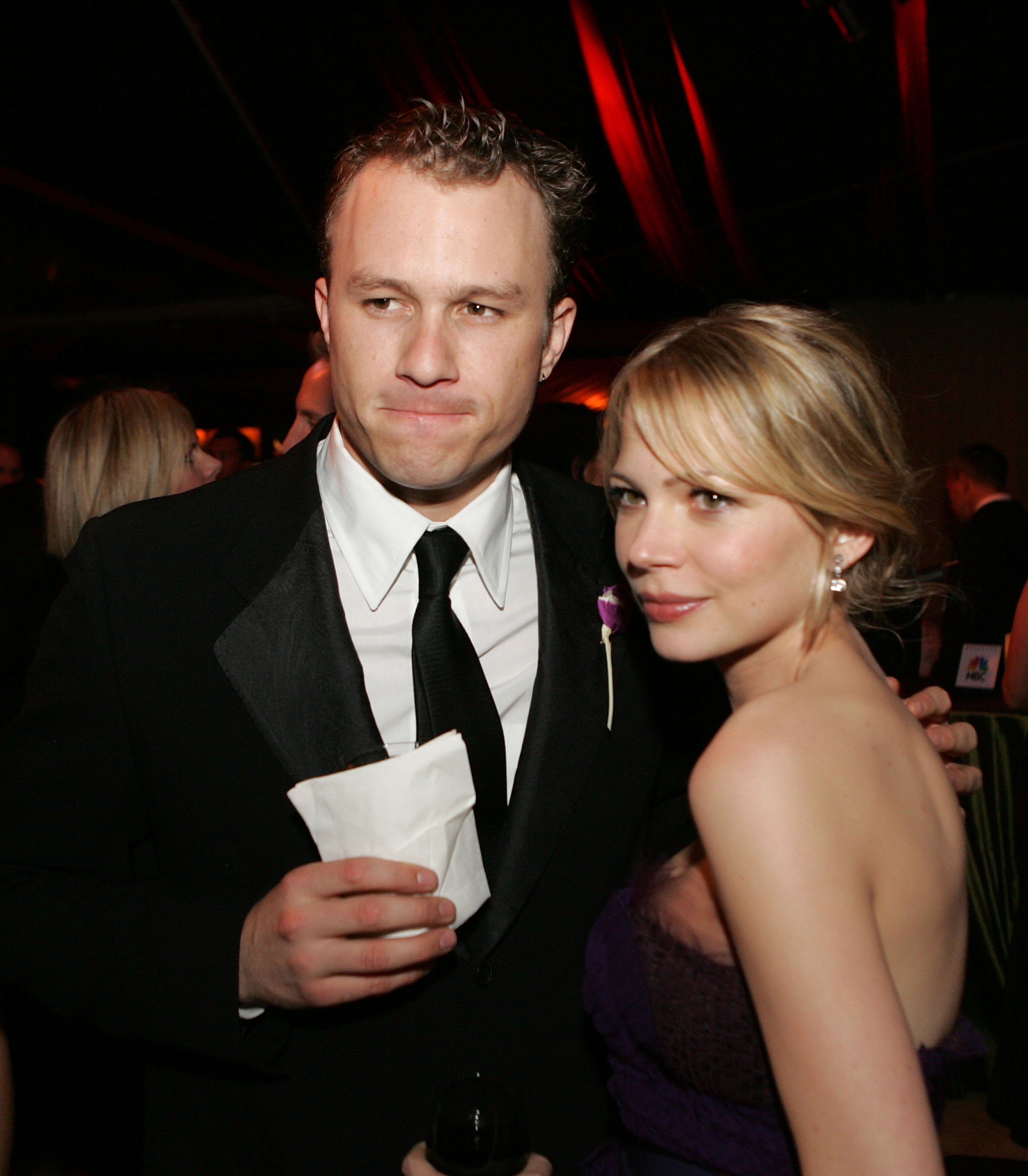 Heath Ledger und Michelle Williams bei der Universal/NBC/Focus Features Golden Globe After Party in Beverly Hills, Kalifornien am 16. Januar 2006 | Quelle: Getty Images