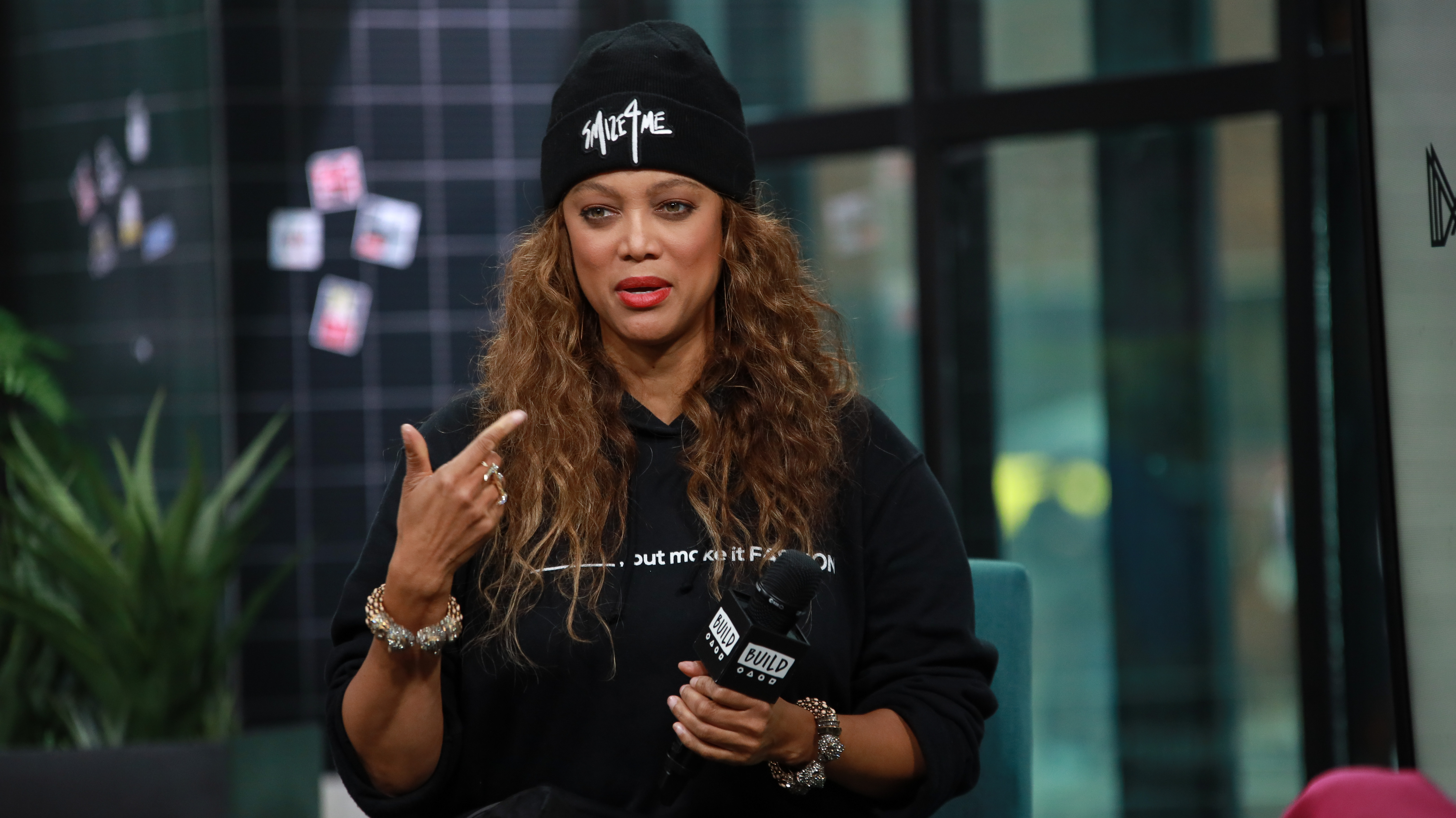 Tyra Banks im Build Studio in New York City am 25. Februar 2020 | Quelle: Getty Images