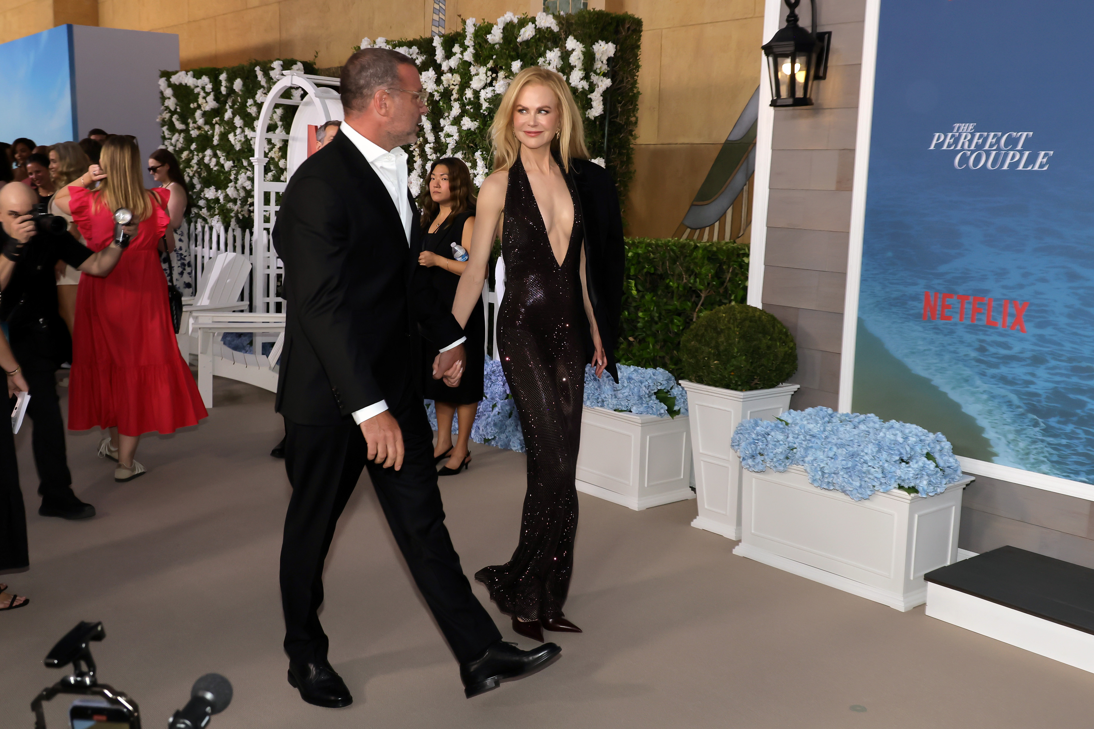 Liev Schreiber und Nicole Kidman. | Quelle: Getty Images