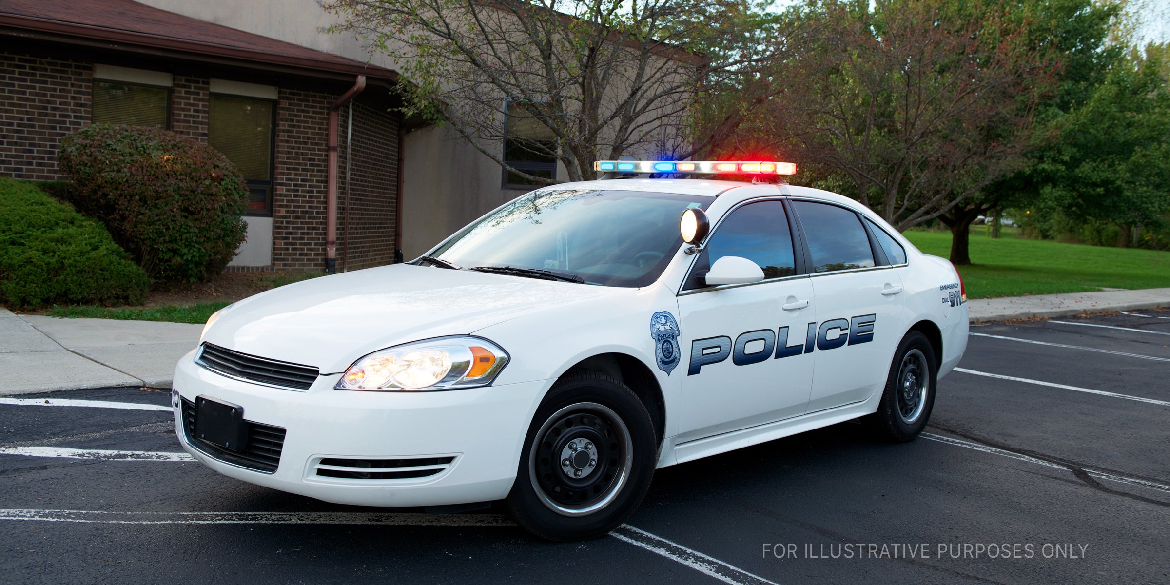 Ein Polizeiauto. | Quelle: Shutterstock