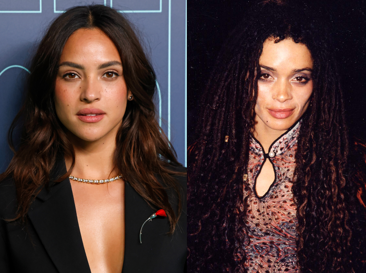 Adria Arjona und Lisa Bonet Seite an Seite. | Quelle: Getty Images