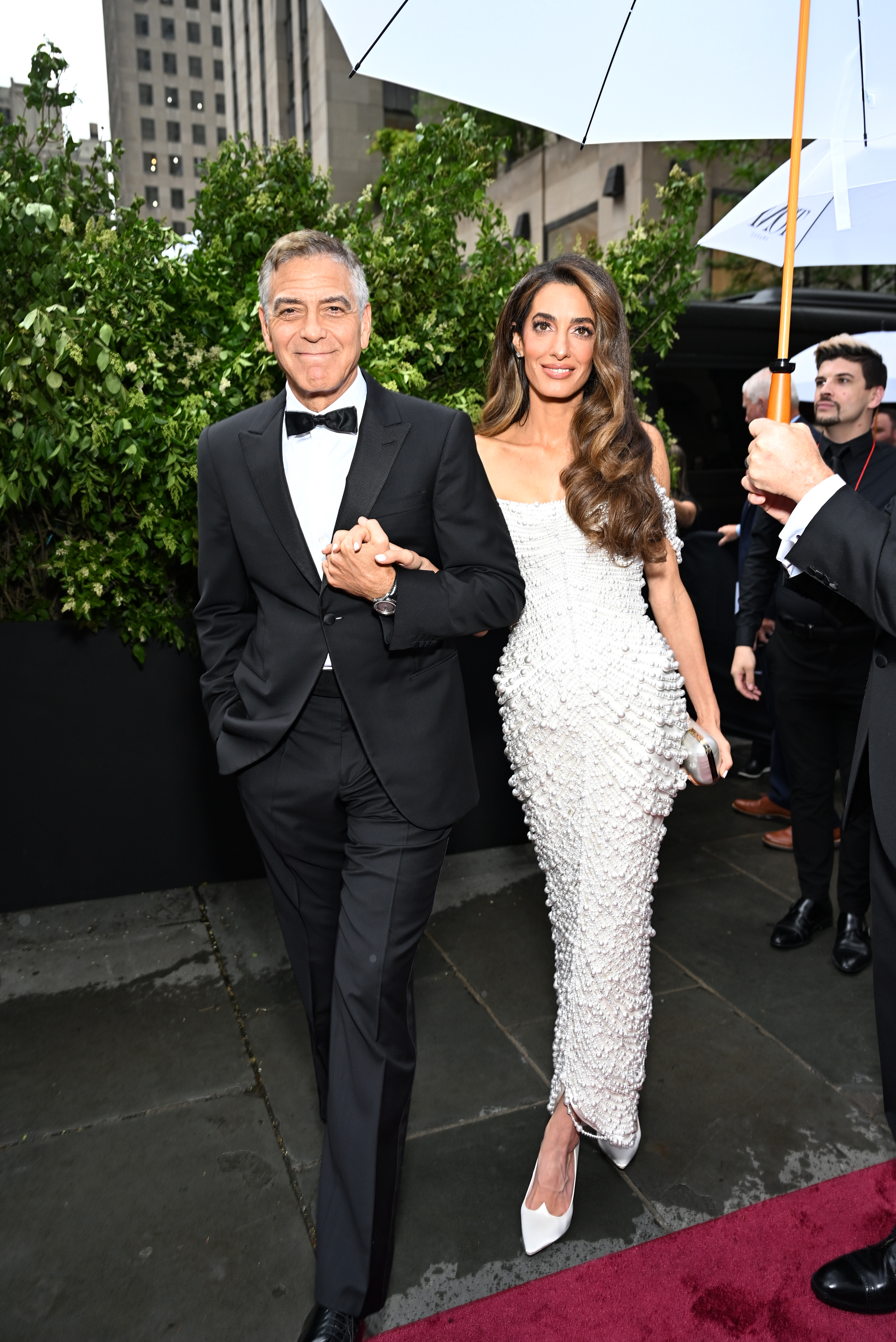 George und Amal Clooney bei den 78th Annual Tony Awards am 8. Juni 2025 in New York City. | Quelle: Getty Images