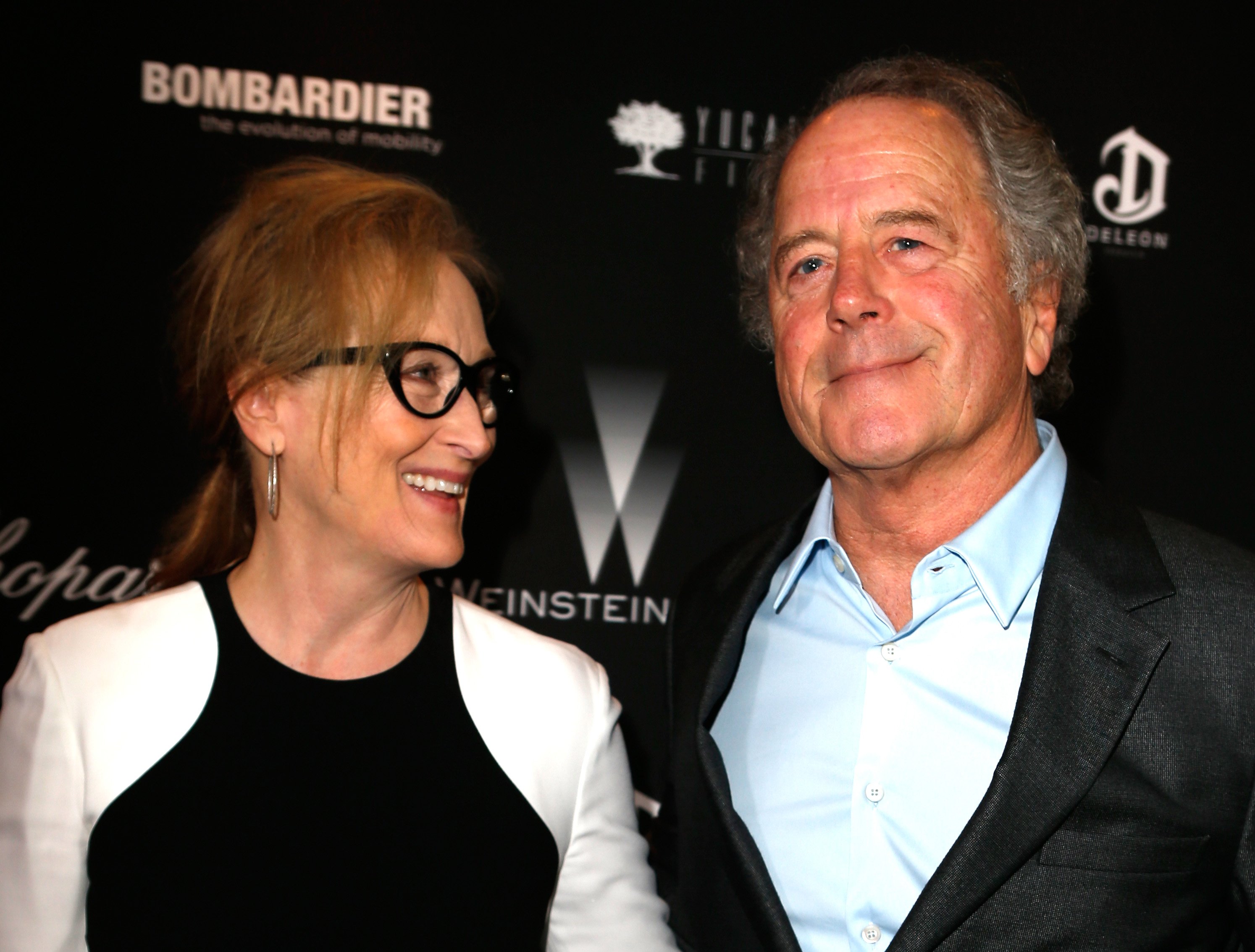 Meryl Streep und Don Gummer in Kalifornien im Jahr 2014. | Quelle: Getty Images