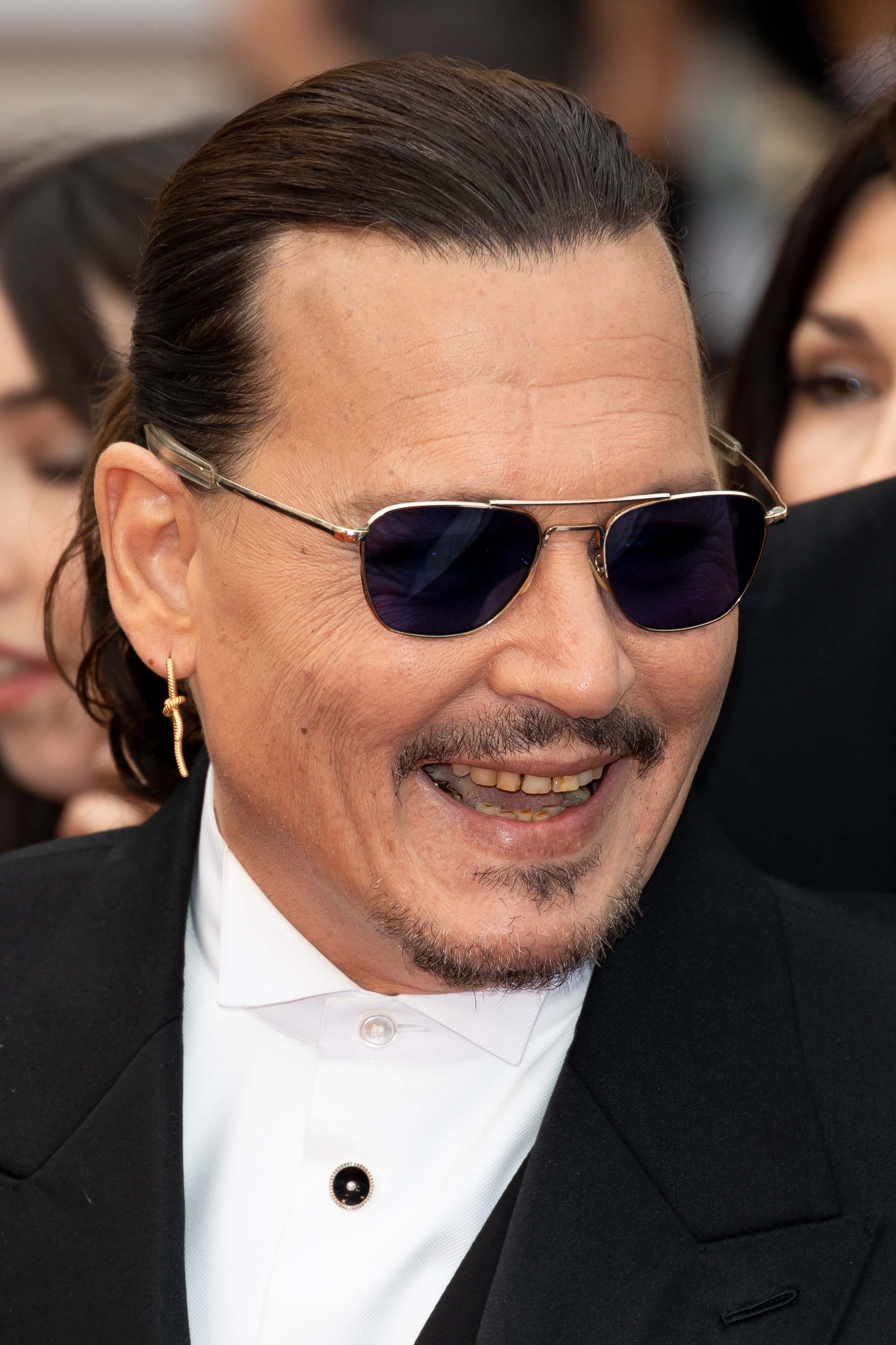 Johnny Depp bei der Vorführung von "Jeanne du Barry" auf dem roten Teppich und der Eröffnungsfeier der 76. jährlichen Filmfestspiele von Cannes am 16. Mai 2023 in Frankreich | Quelle: Getty Images